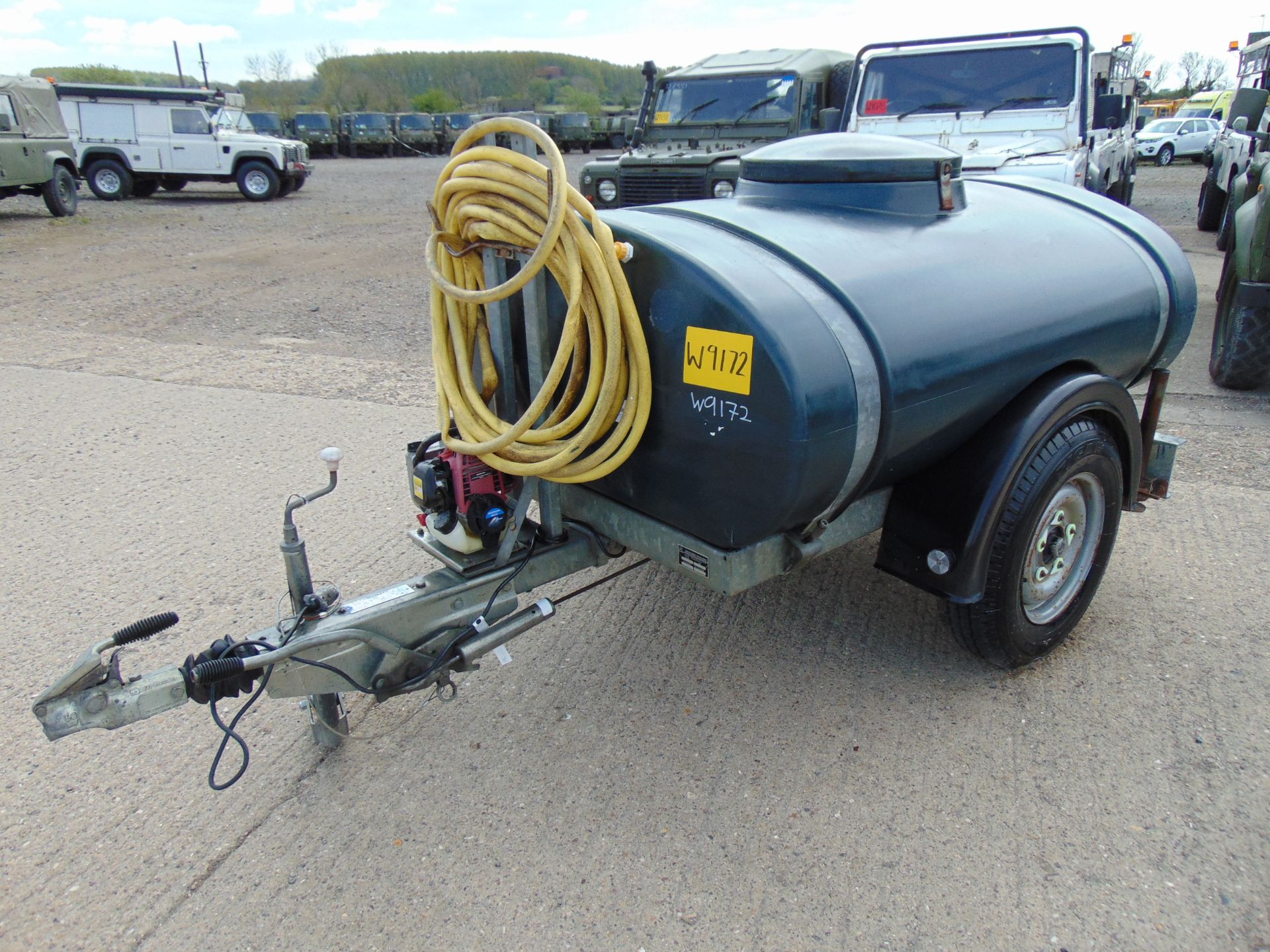 1000L Single Axle Western Trailers Water Bowser - Image 3 of 15