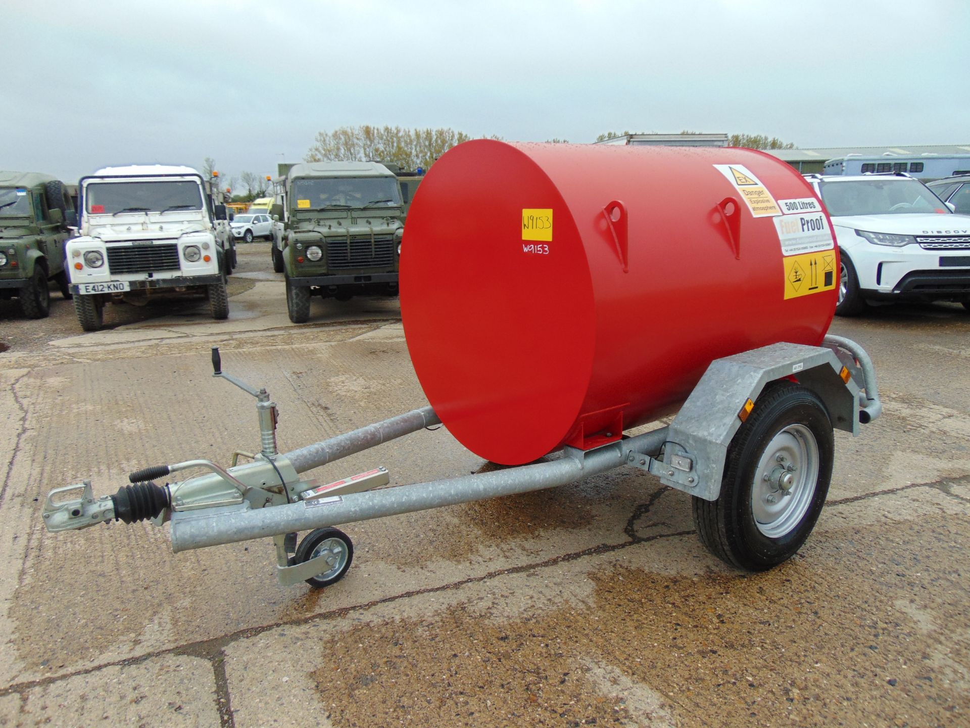 Fuel Proof 500 Ltr Towable Diesel Bowser - Image 3 of 17