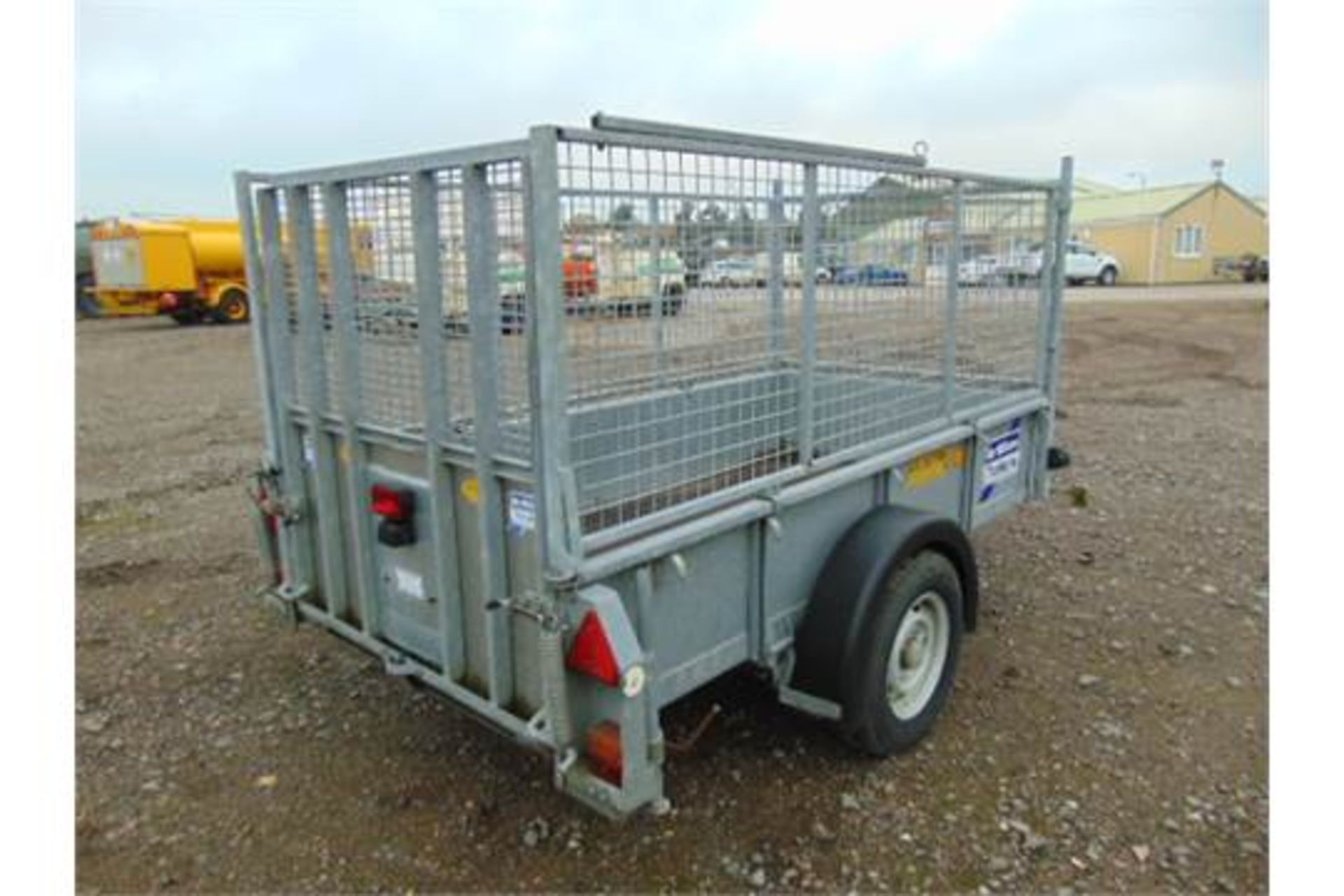 Ifor Williams GD84 Single Axle Cage Trailer c/w Loading Ramp - Image 6 of 16