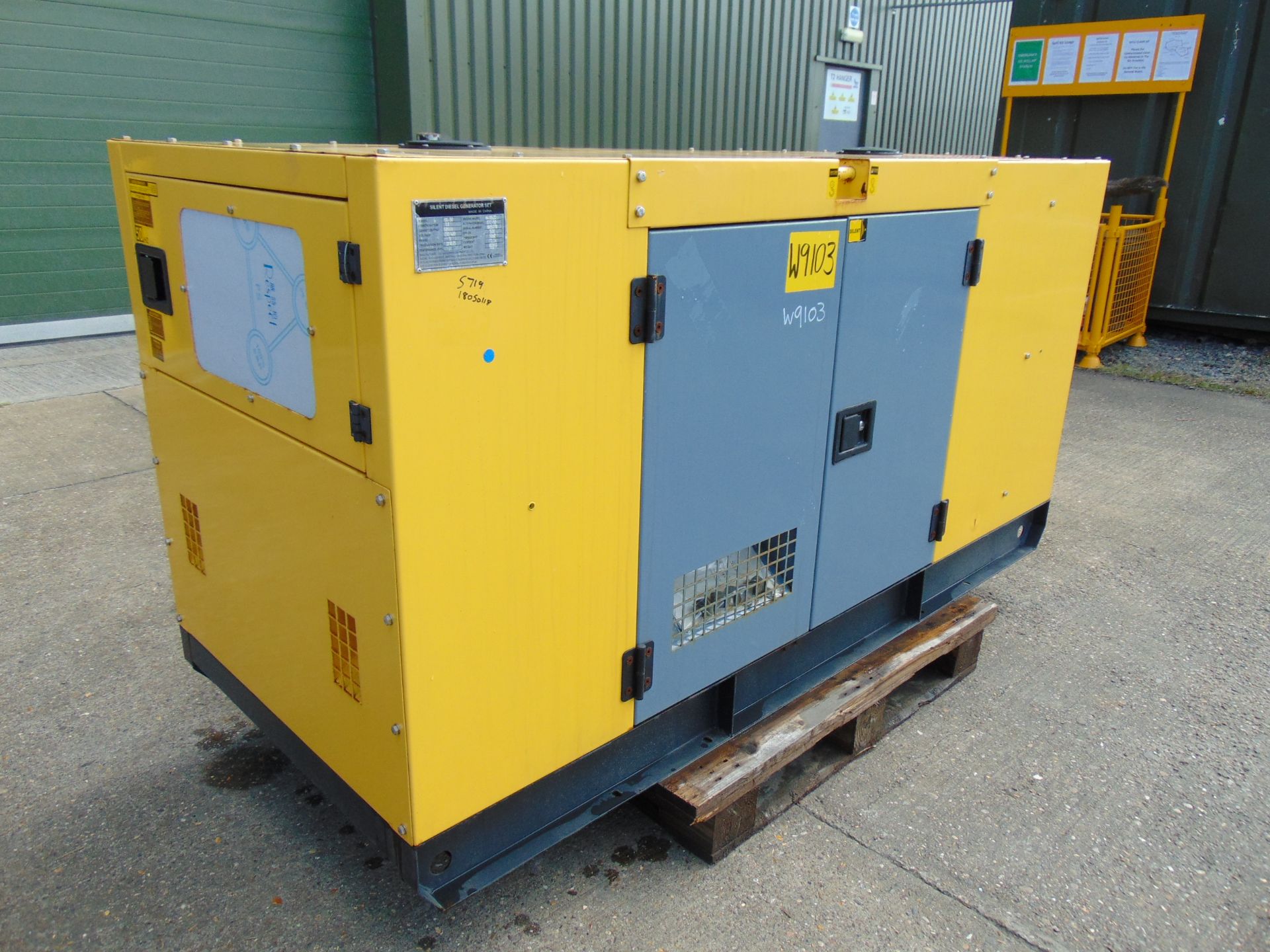 UNISSUED WITH TEST HOURS ONLY 50 KVA 3 Phase Diesel Generator Set - Image 2 of 18