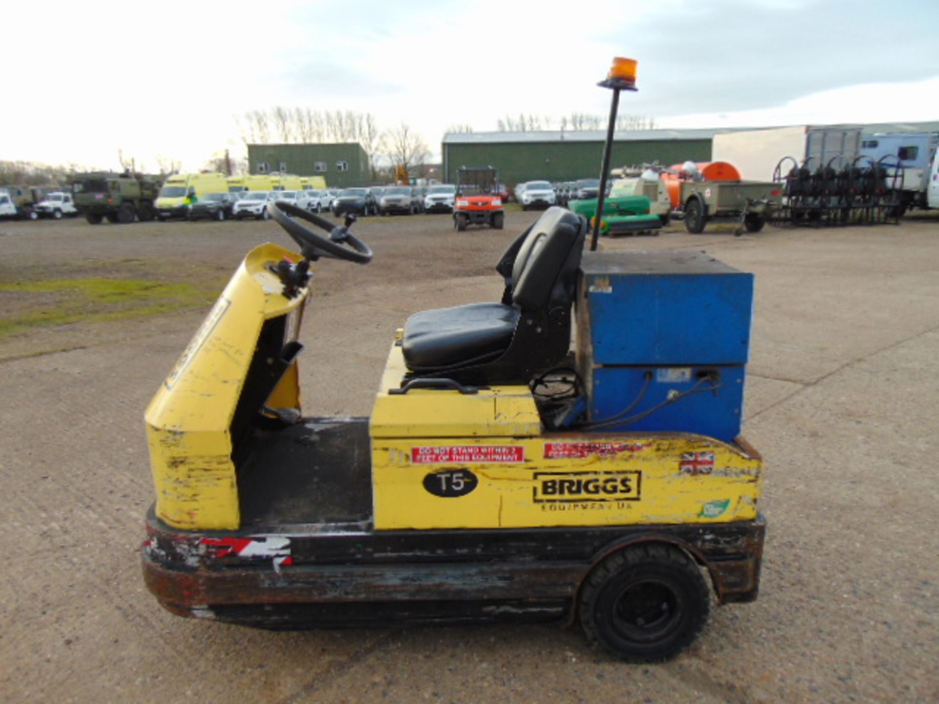 2010 Bradshaw T5 5000Kg Electric Tow Tractor c/w Battery Charger - Image 4 of 13