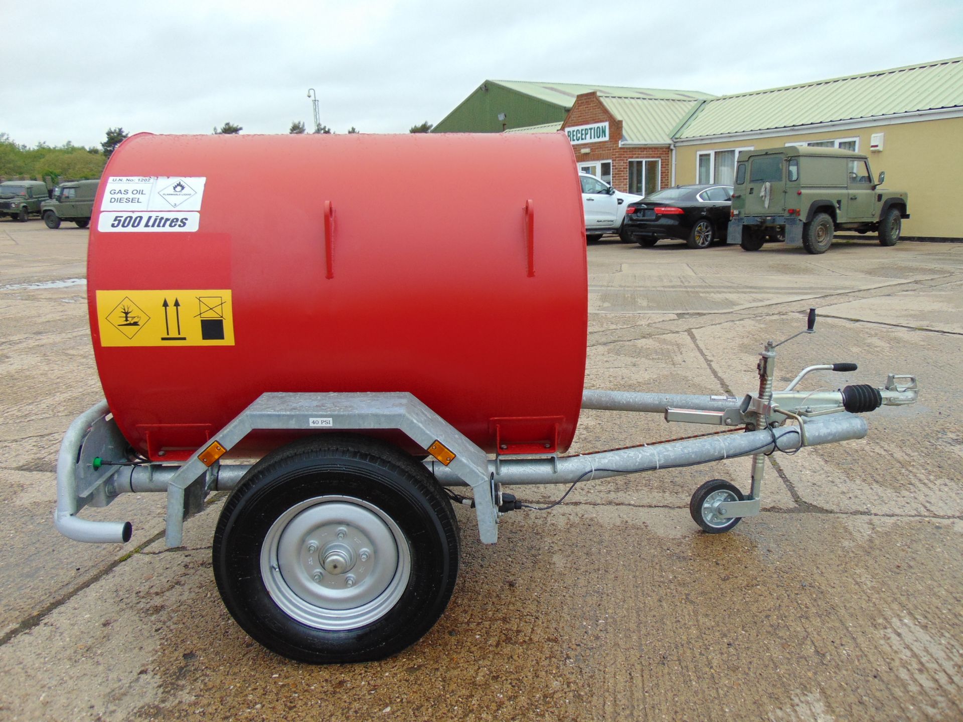 Fuel Proof 500 Ltr Towable Diesel Bowser - Image 5 of 17