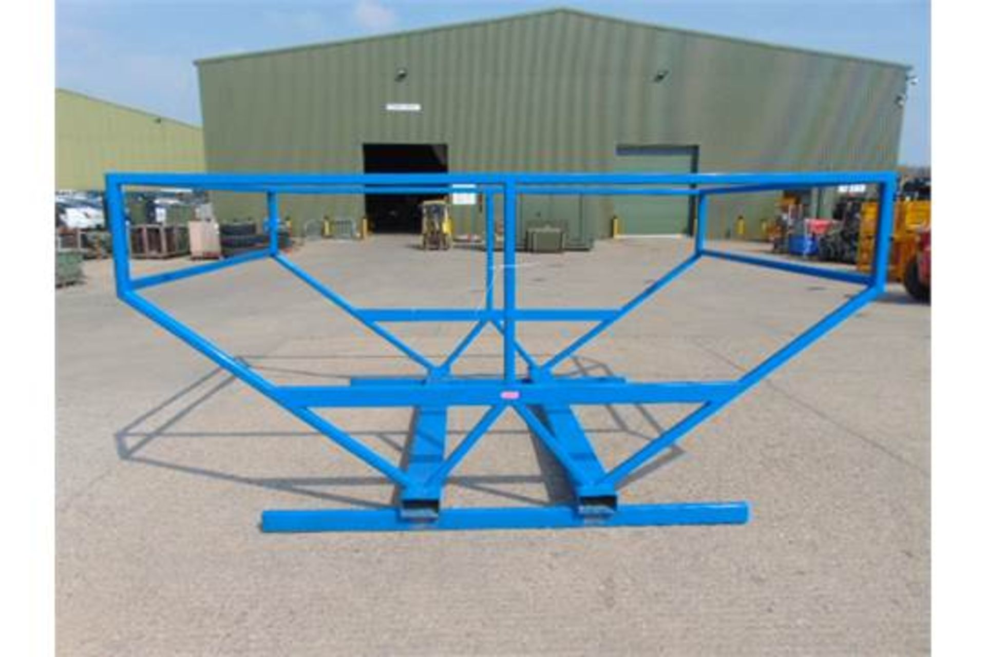 Large Irrigation Pipe Storage Frame with Forklift Points - Image 2 of 5