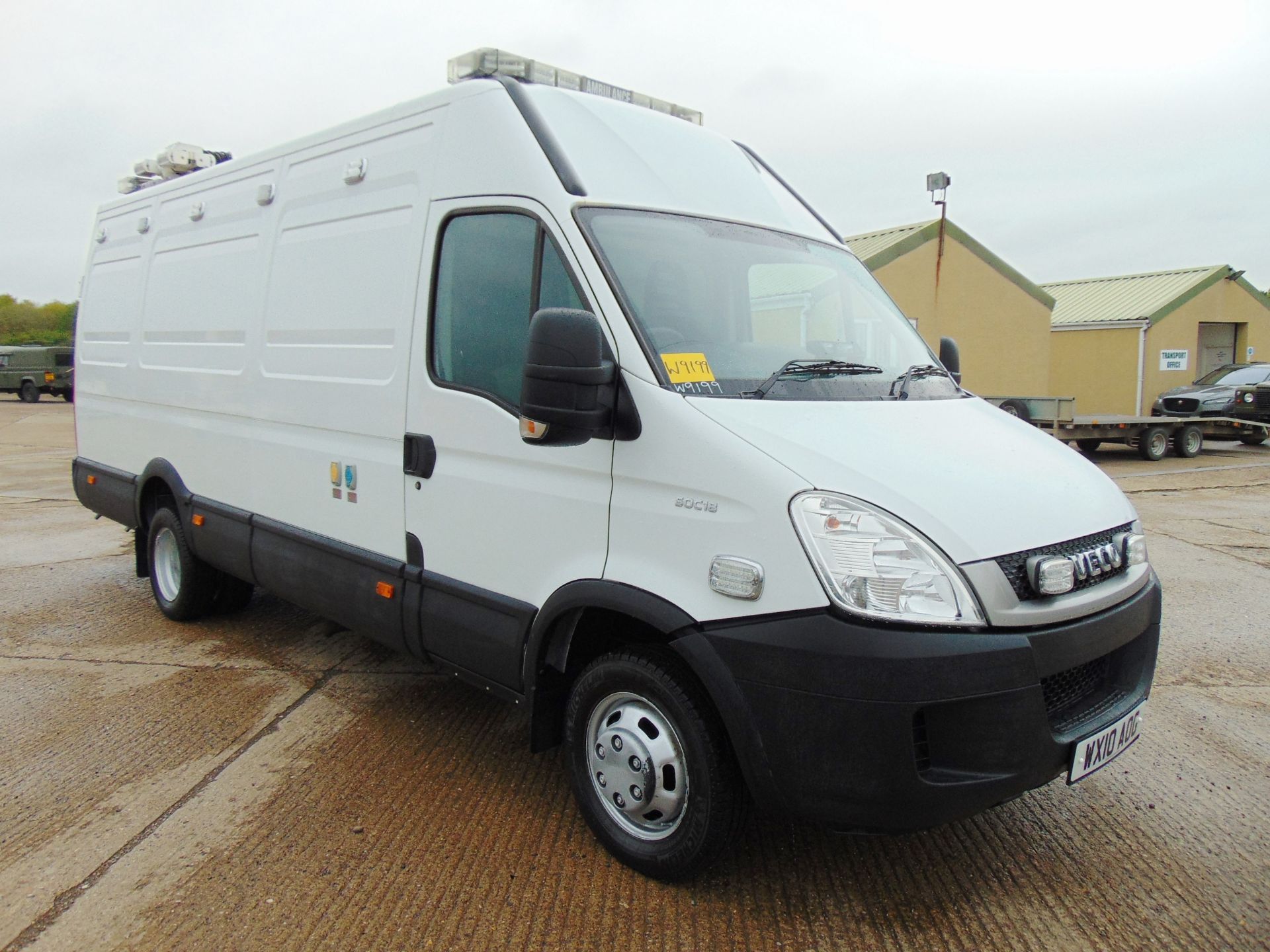 2010 Iveco Daily 50C18 3.0 HPT Long Wheel Base High roof panel van ONLY 12,247 Miles!!