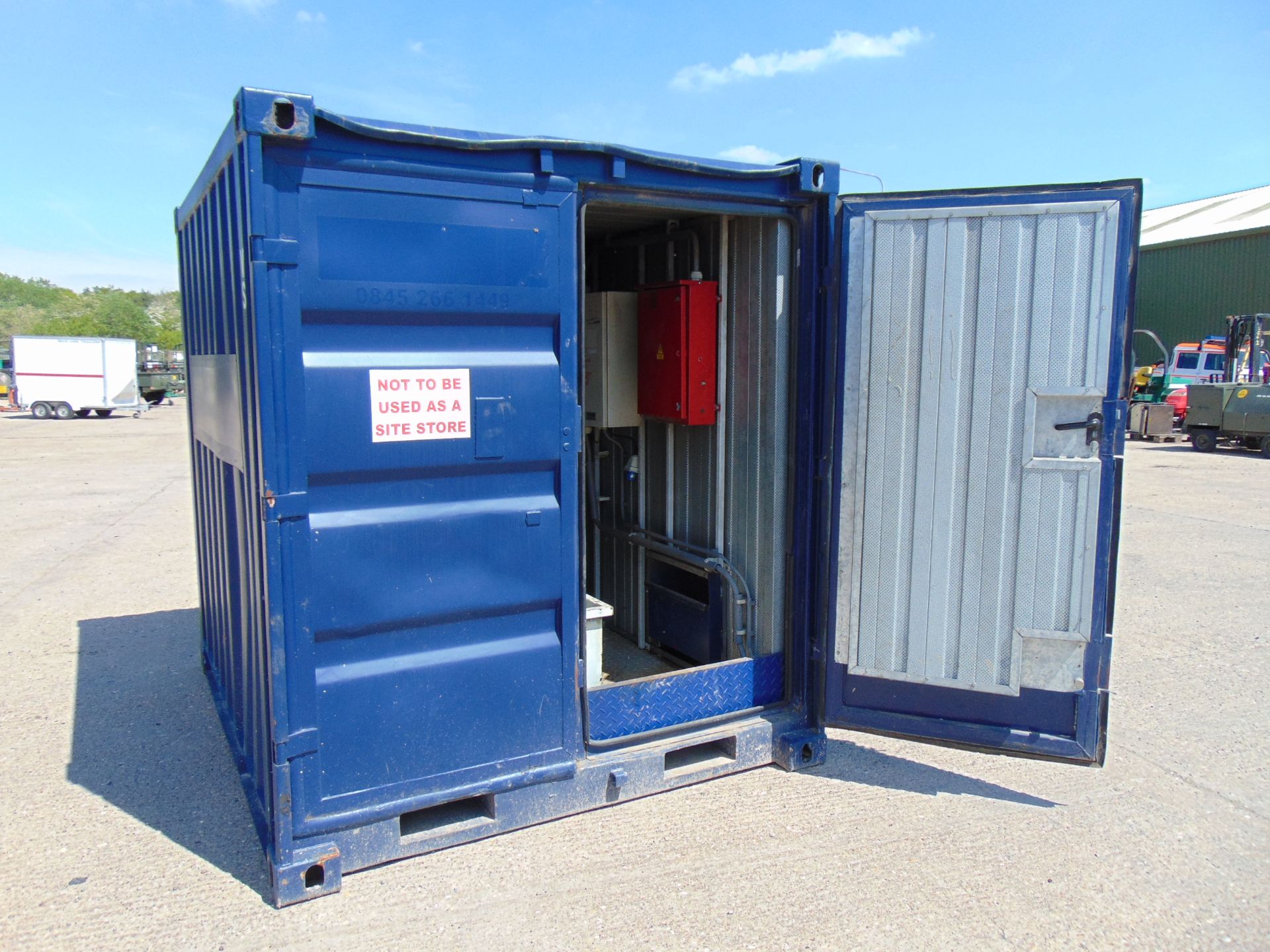 20KVA 230V 50Hz Single Phase Containerised Perkins Diesel Generator