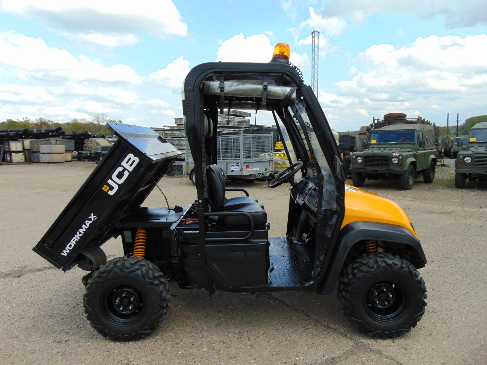 JCB Workmax 800D 4WD Diesel Utility Vehicle UTV ONLY 58 Hours!! - Image 10 of 21