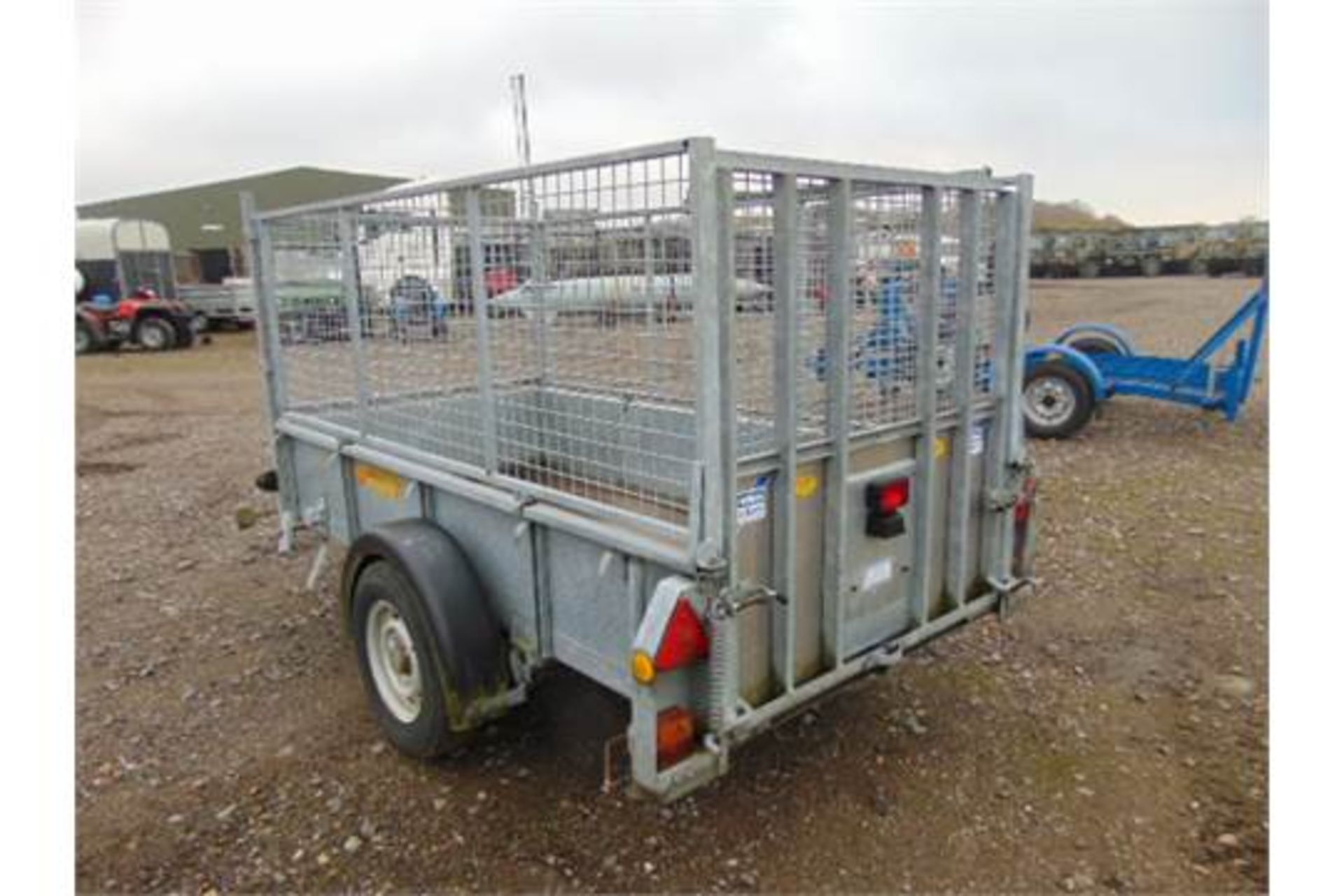 Ifor Williams GD84 Single Axle Cage Trailer c/w Loading Ramp - Image 8 of 16