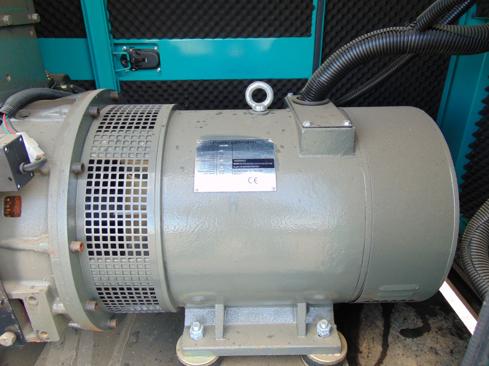 UNISSUED WITH TEST HOURS ONLY 100 KVA 3 Phase Diesel Generator Set - Image 10 of 20