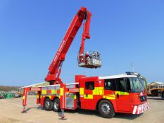 2008 Mercedes Econic 2633 CARP (Combined Aerial Rescue Pump) 6x2 Aerial Work Platform