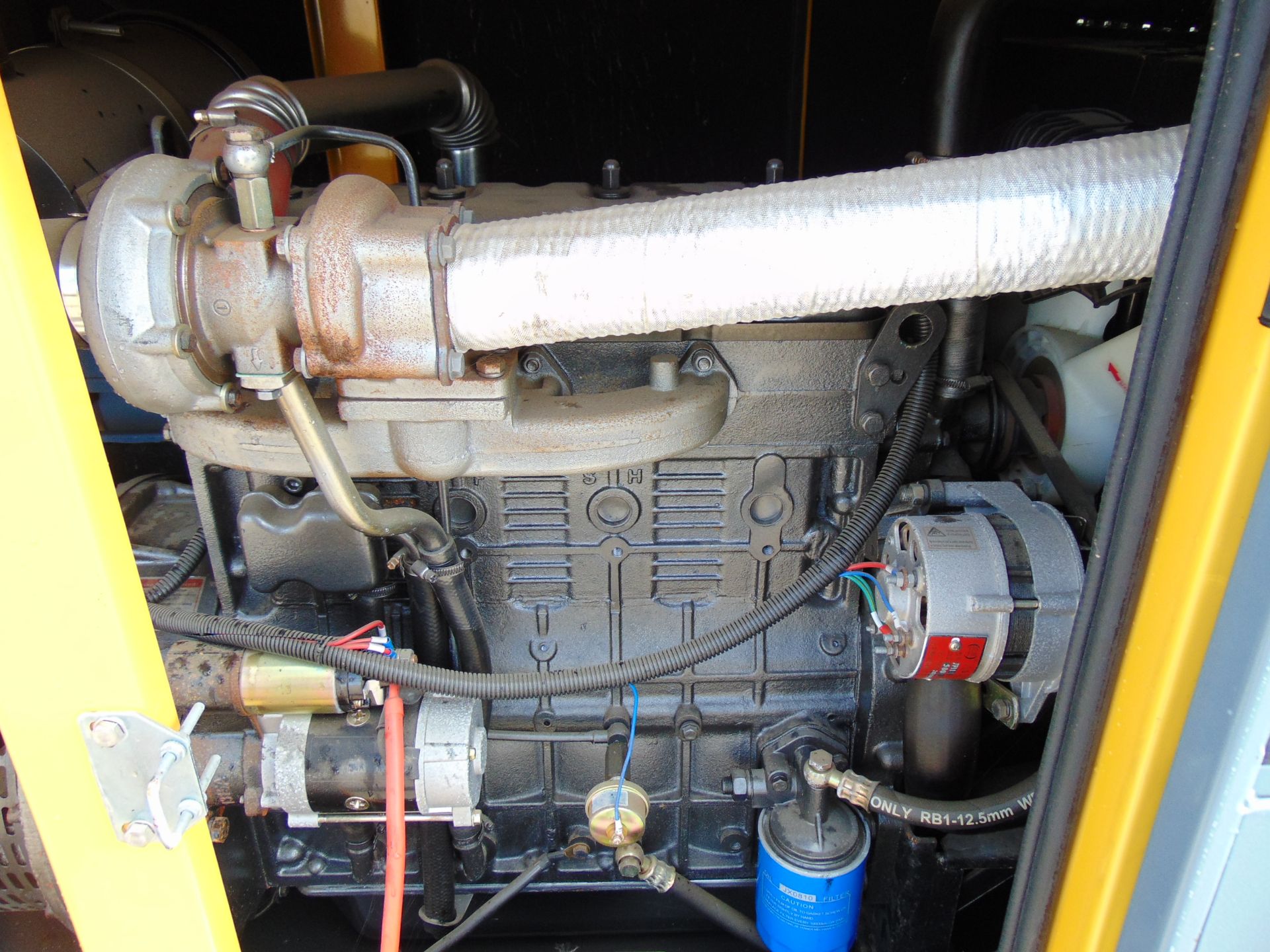 UNISSUED WITH TEST HOURS ONLY 50 KVA 3 Phase Diesel Generator Set - Image 9 of 18