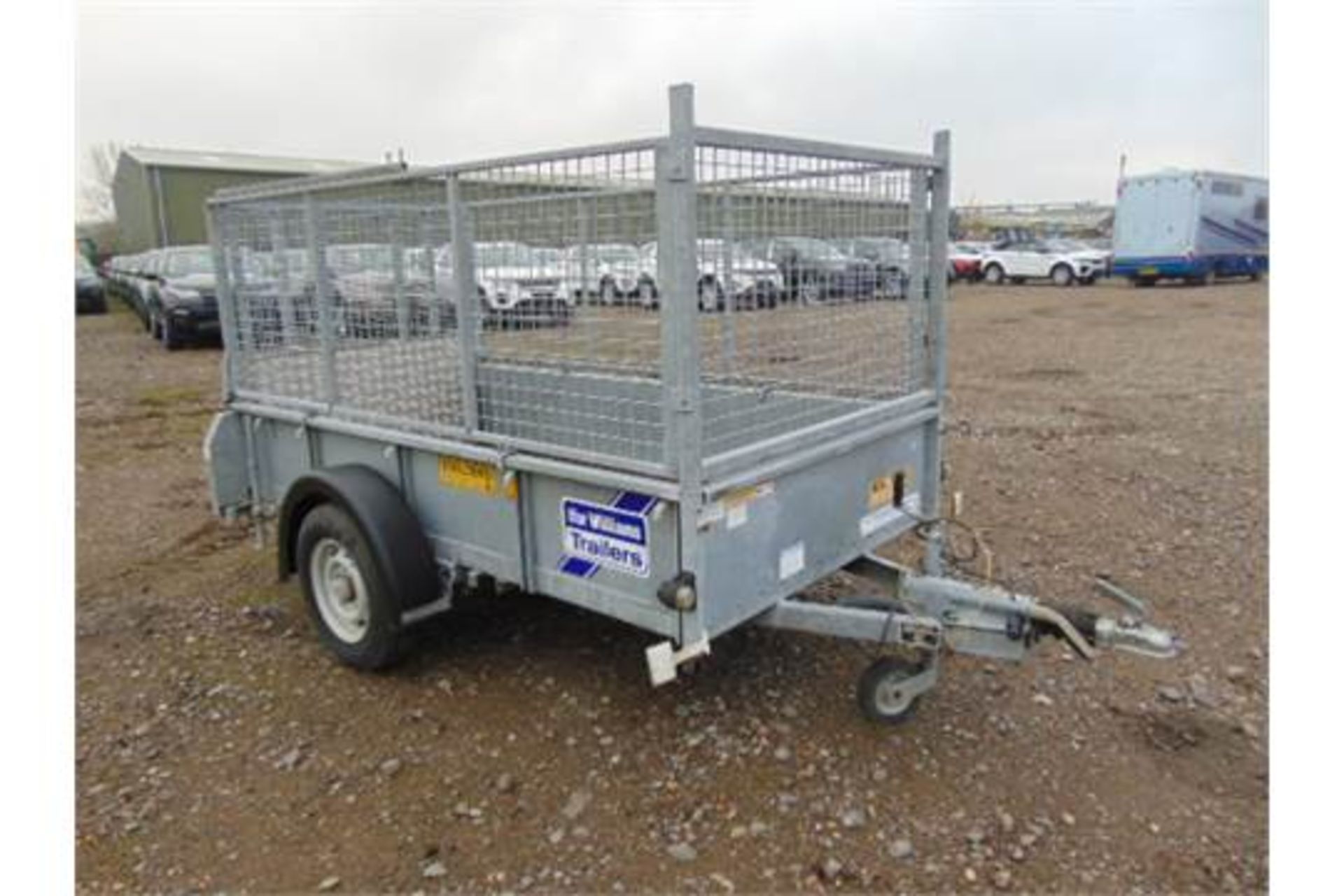 Ifor Williams GD84 Single Axle Cage Trailer c/w Loading Ramp