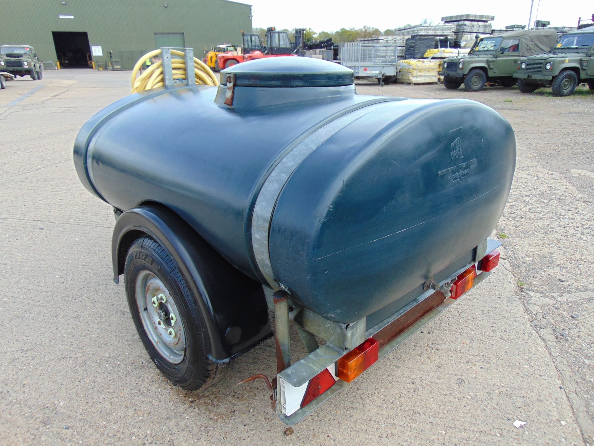 1000L Single Axle Western Trailers Water Bowser - Image 8 of 15