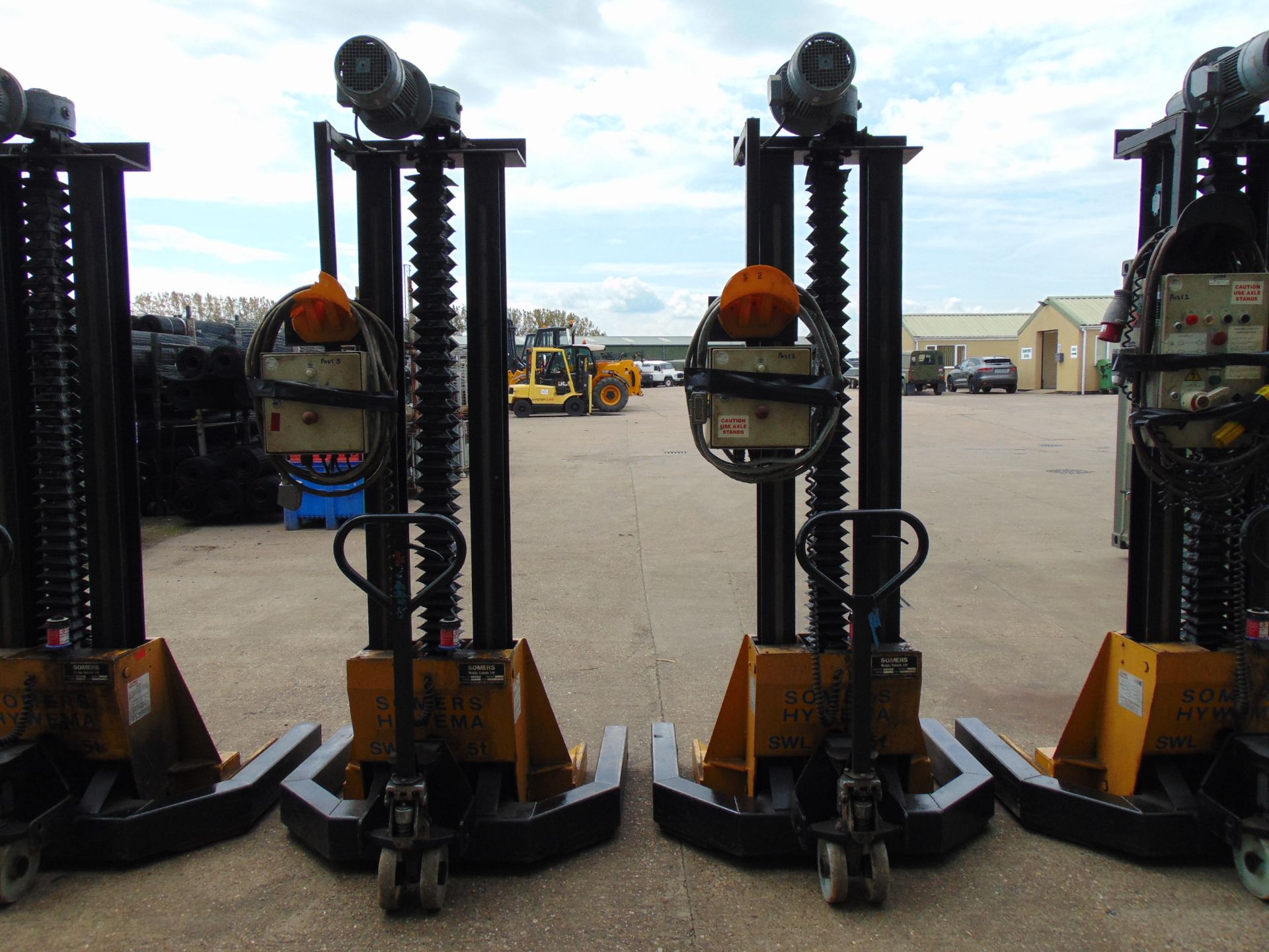Set of 6 Somers 5T Mobile Column Vehicle Lifts (5T Per Column) - Image 16 of 19