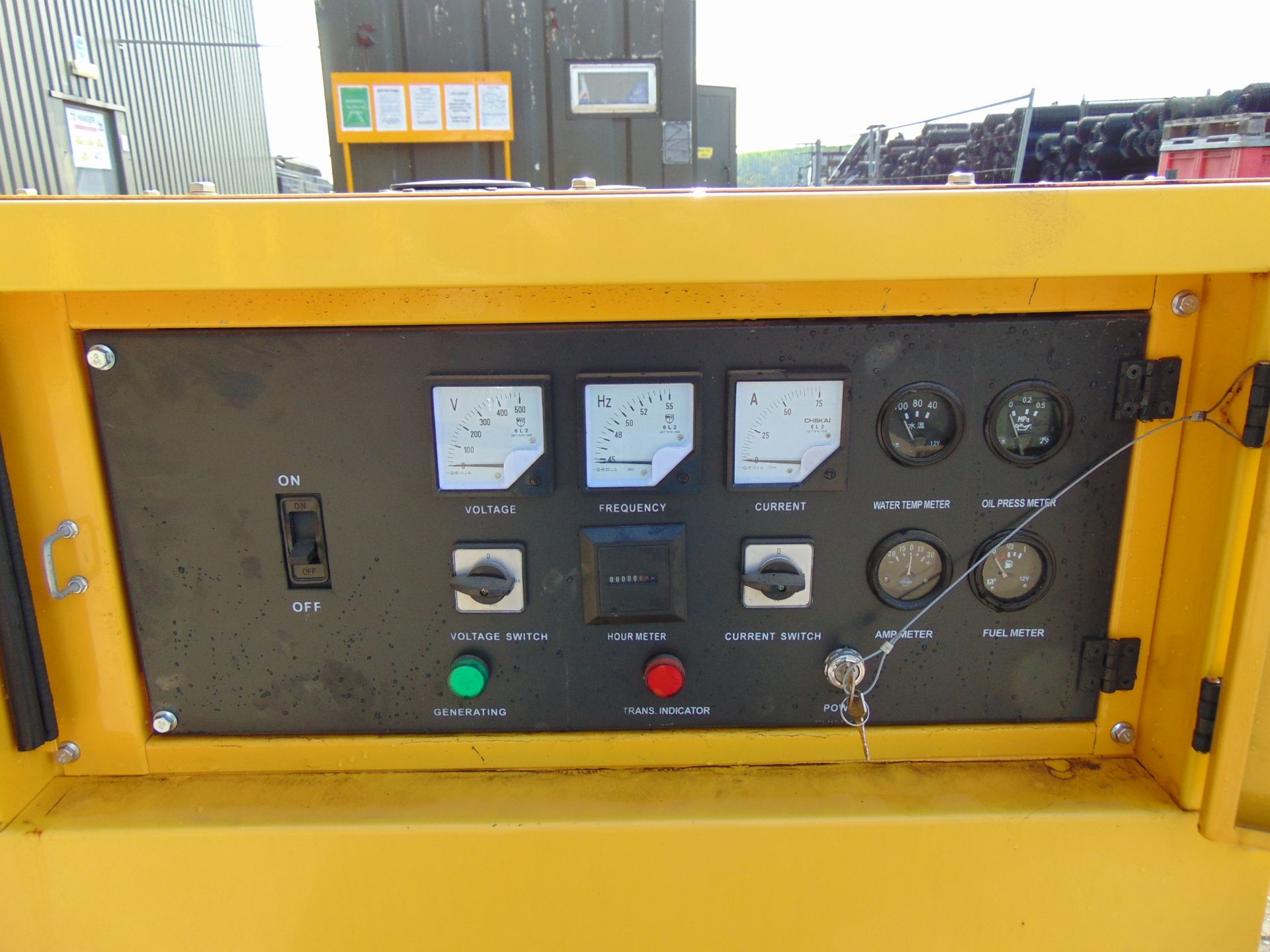 UNISSUED WITH TEST HOURS ONLY 50 KVA 3 Phase Diesel Generator Set - Image 16 of 18