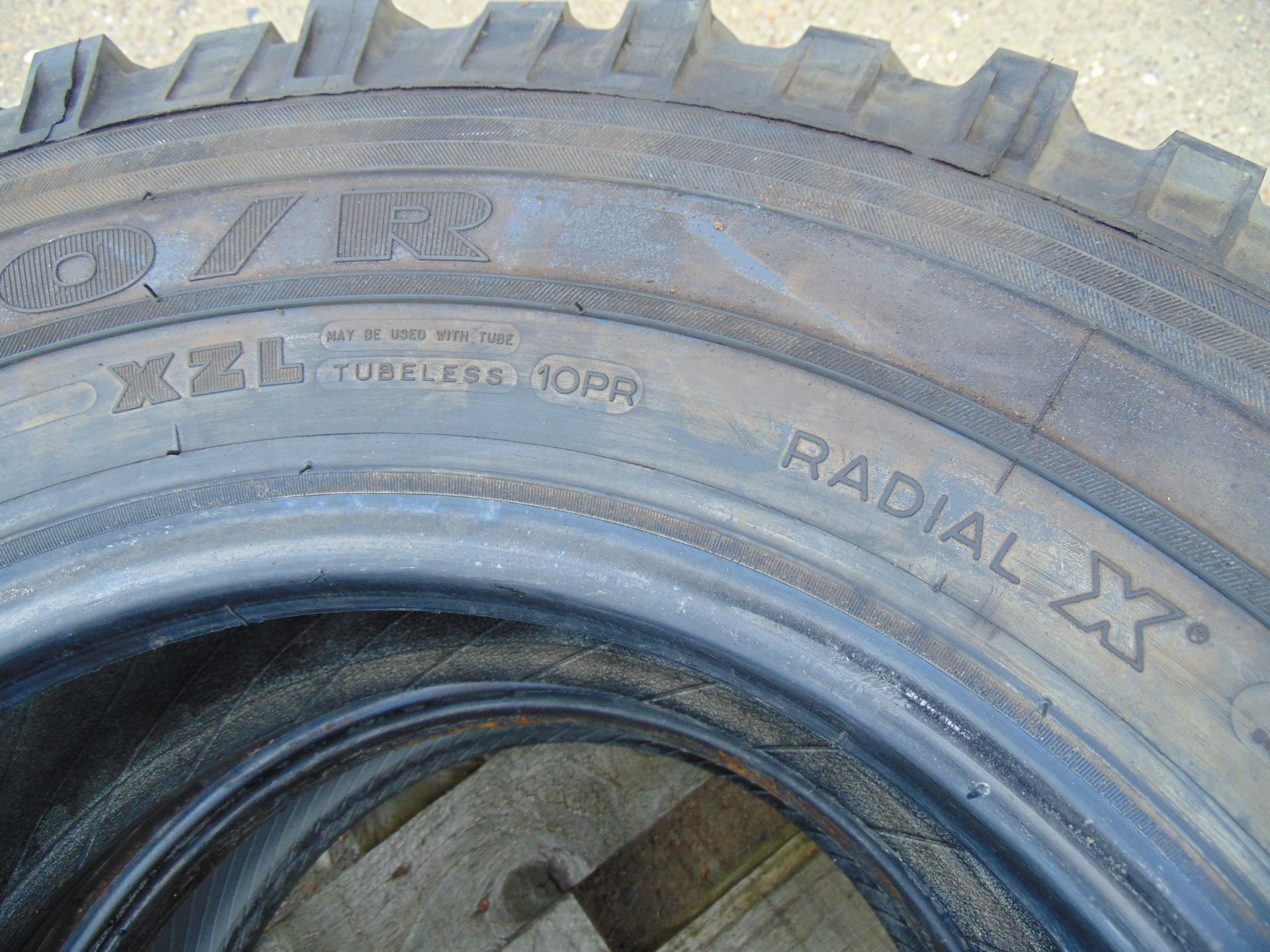 2 x Michelin LT235/85 R16 XZL Tyres - Image 8 of 8