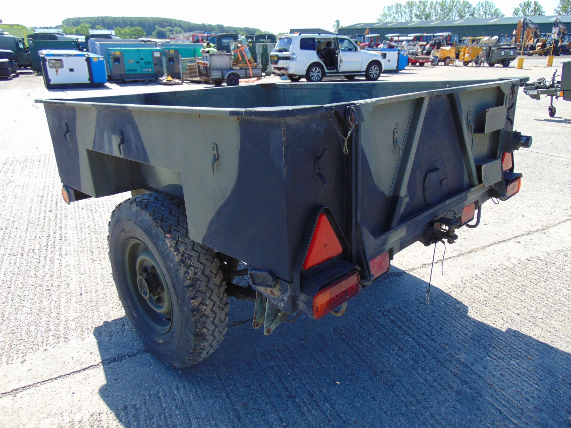 Ex Reserve Sankey 3/4 ton widetrack trailer - Image 4 of 11