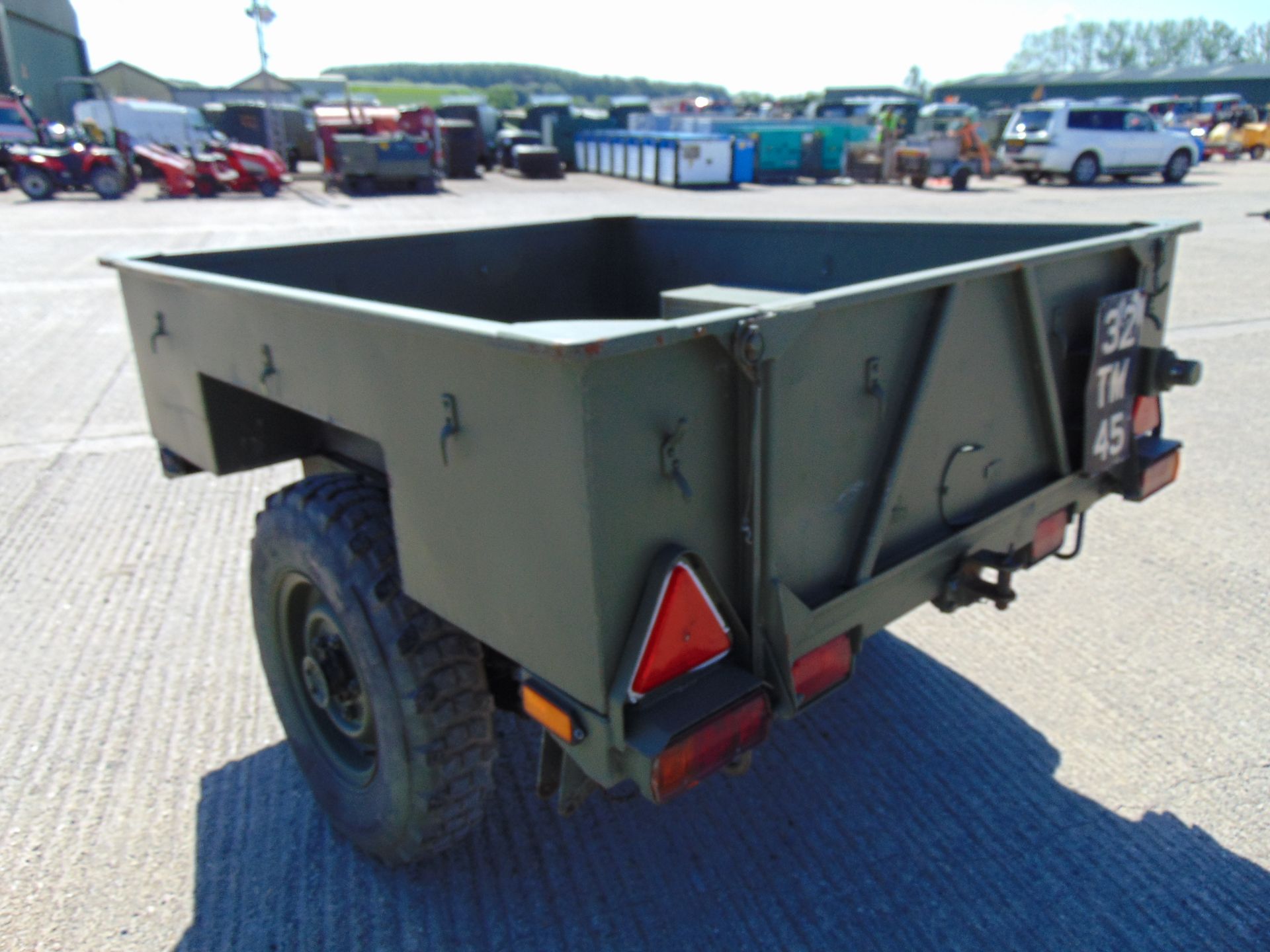 Ex Reserve Sankey 3/4 ton widetrack trailer - Image 4 of 12