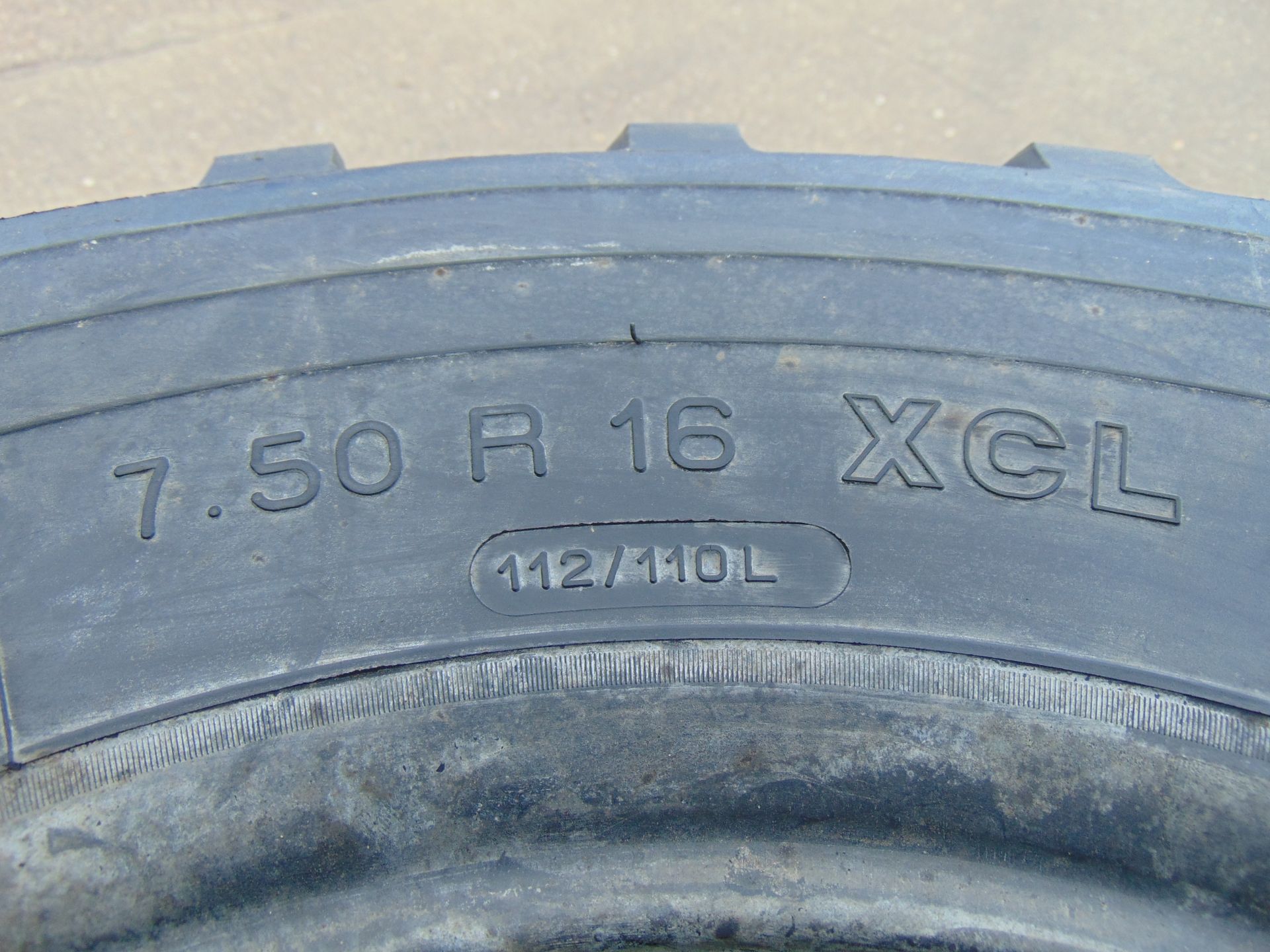 4 x Michelin XCL 7.50 R16 Tyres - Image 6 of 8