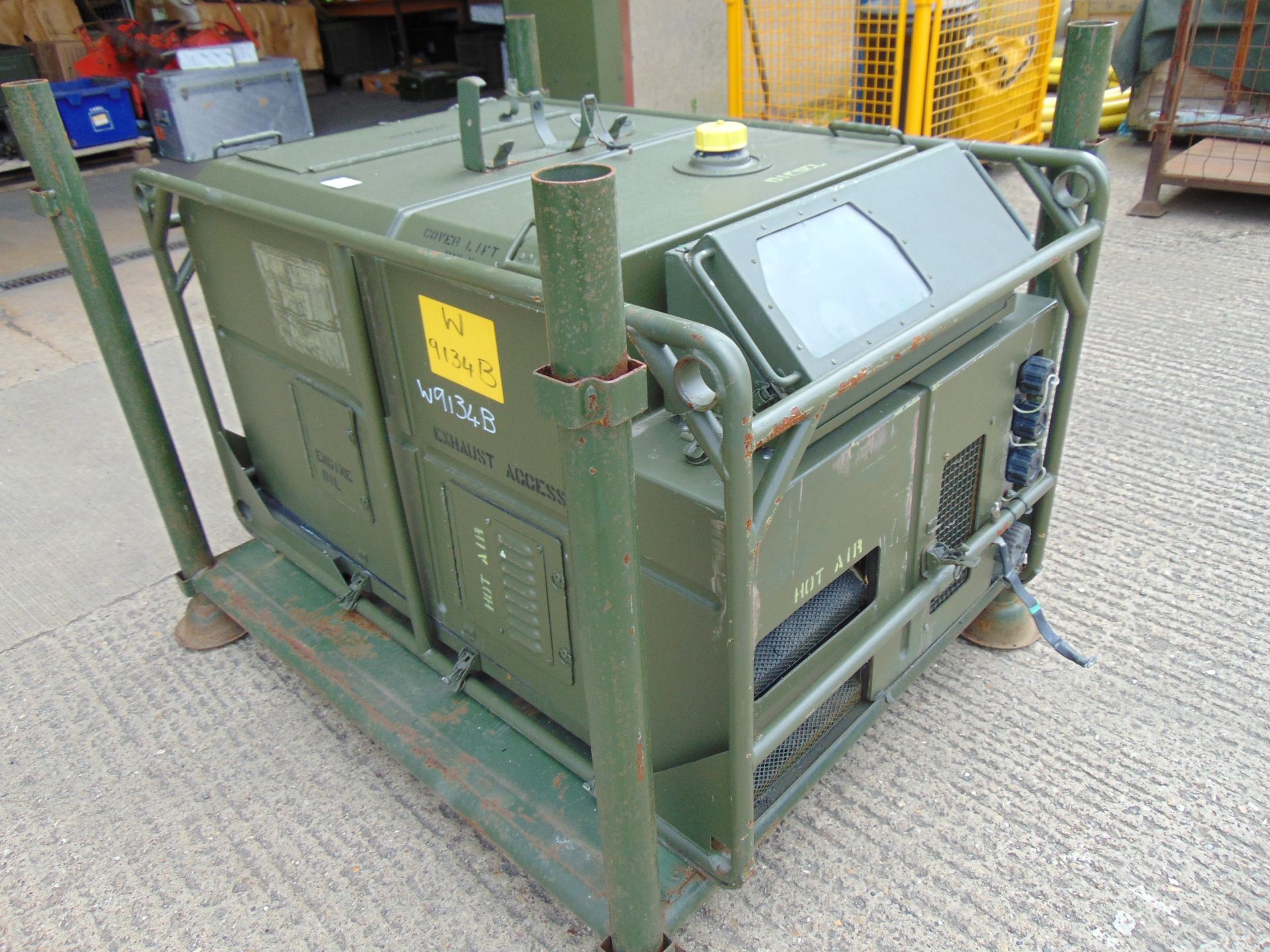 Lister Petter Air Log 4169 A 5.6 KVA Diesel Generator