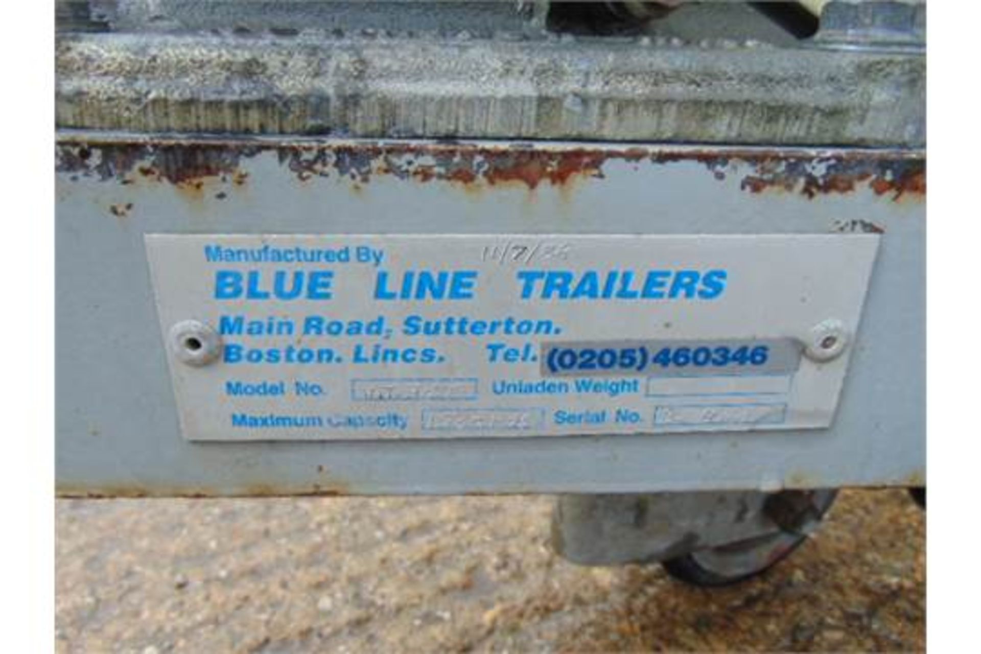 Blue Line Twin Axle Box Trailer - Image 14 of 14