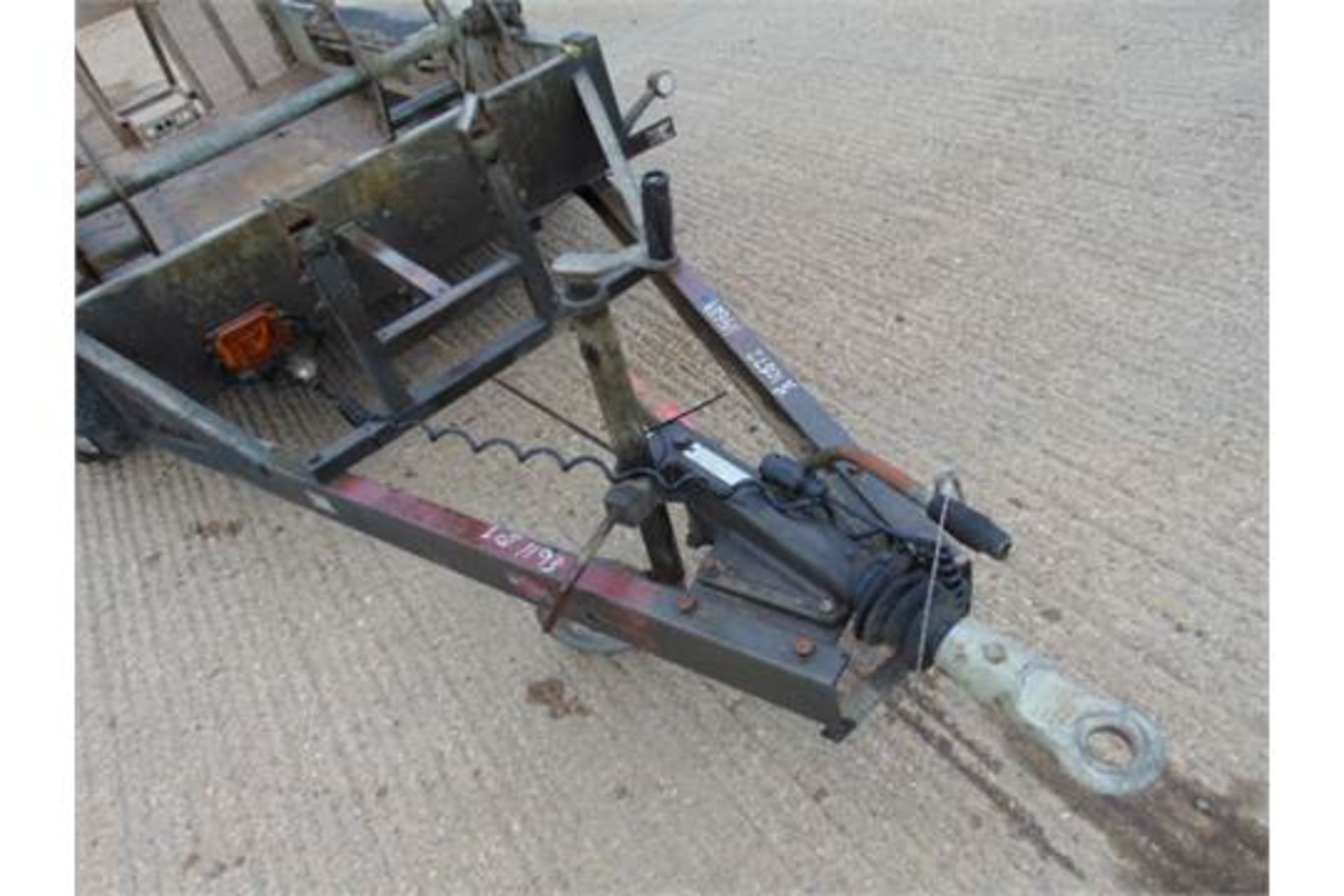 Indespension 2700Kg Twin Axle Galvanised Plant Trailer C/W Track Locks and Rear Ramp - Image 15 of 17