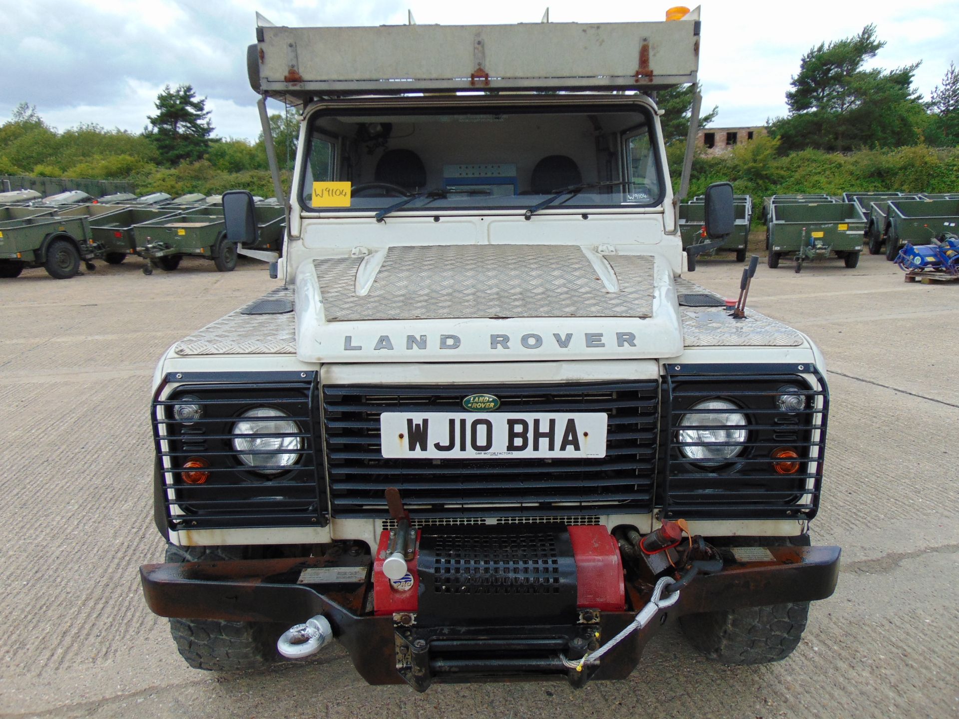 Land Rover Defender 110 Puma Hardtop 4x4 Special Utility (Mobile Workshop) complete with Winch - Image 2 of 26
