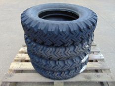 4 x Goodyear 6.50-16 Hi-Miler Xtra Grip Tyres
