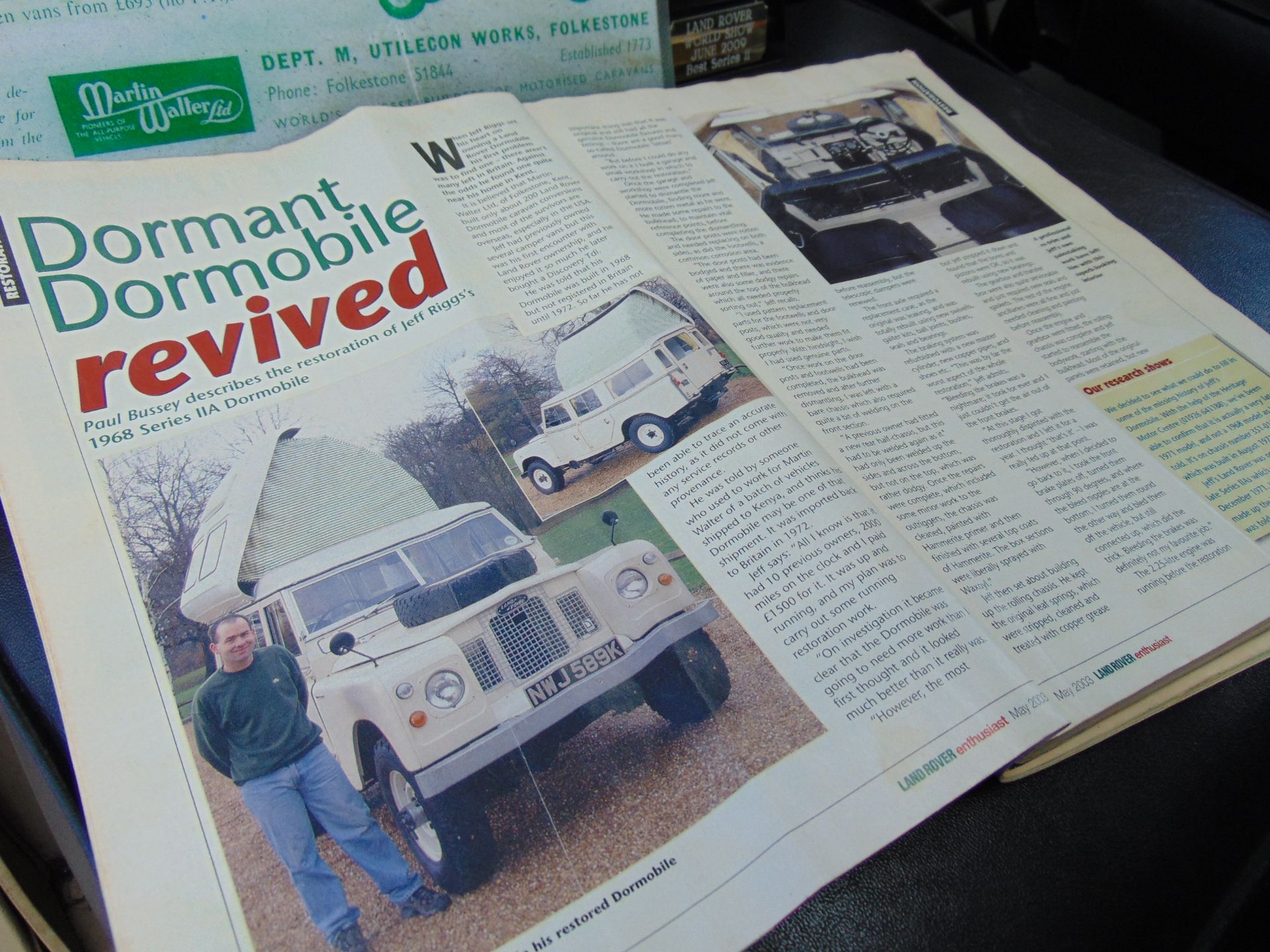 Stunning 1971 Land Rover Series IIA Dormobile Carawagon - Image 45 of 46