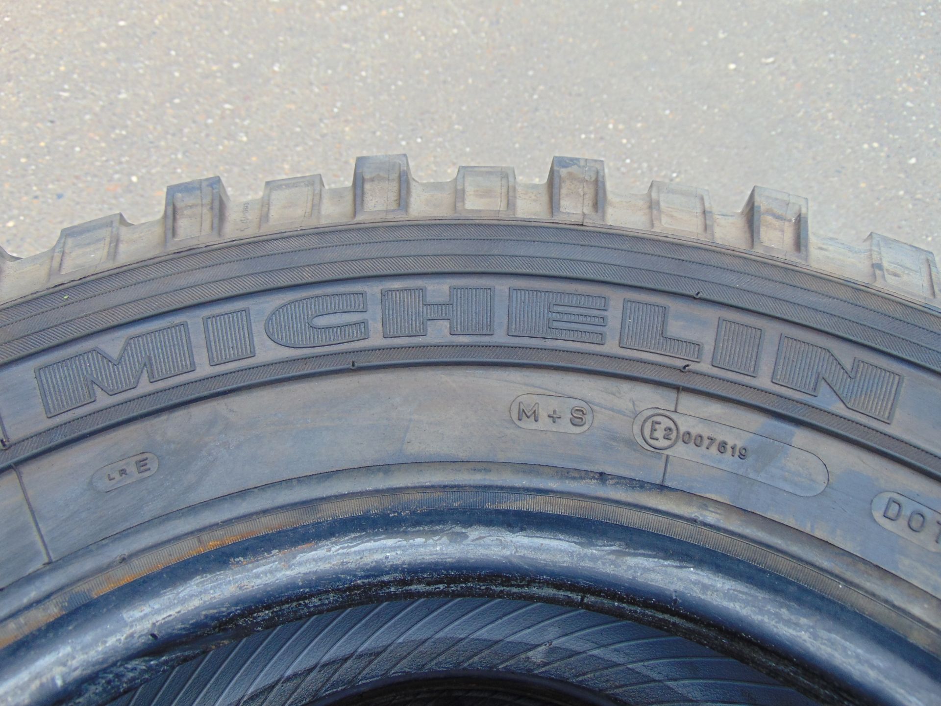 2 x Michelin LT235/85 R16 XZL Tyres - Image 4 of 7