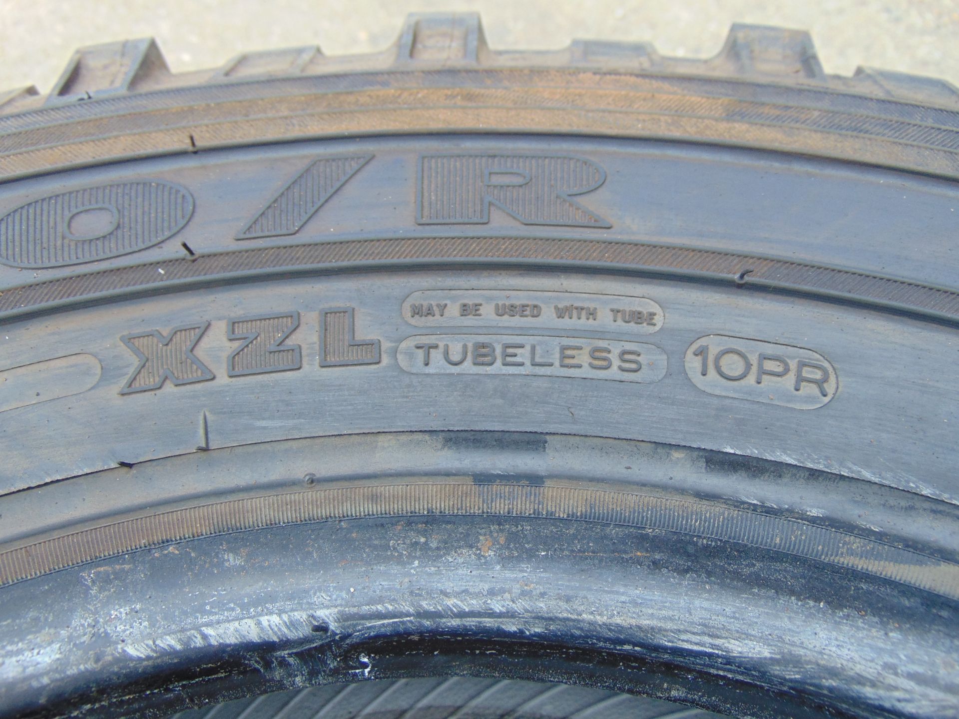 2 x Michelin LT235/85 R16 XZL Tyres - Image 6 of 7