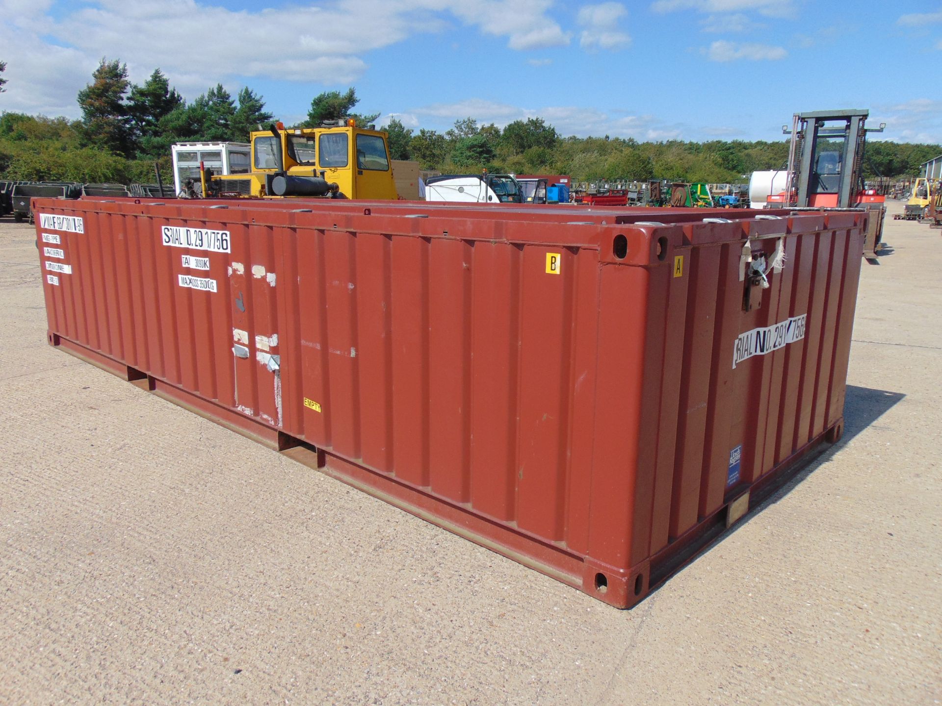 Half Height 20ft ISO Shipping Container