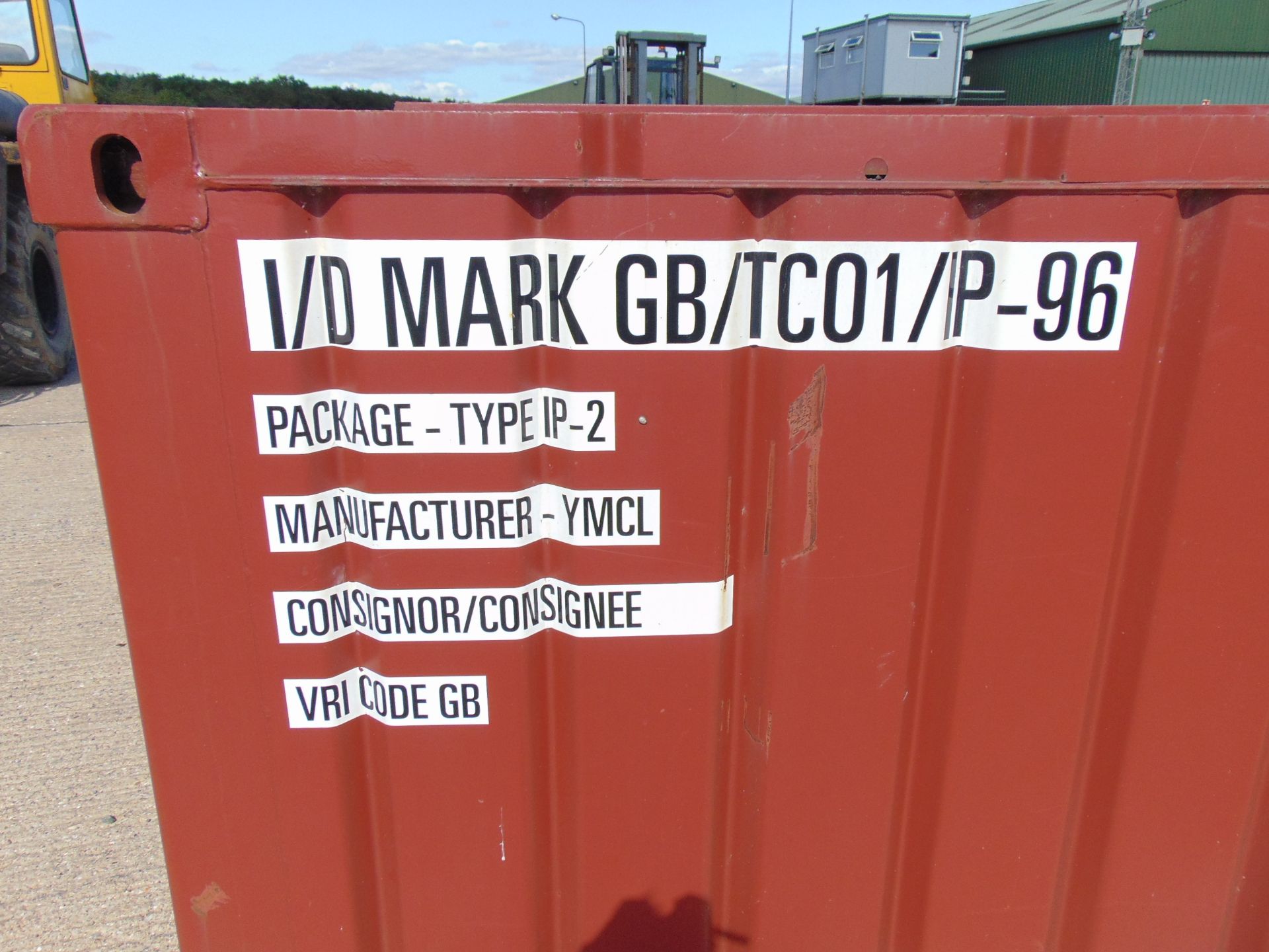 Half Height 20ft ISO Shipping Container - Image 10 of 13