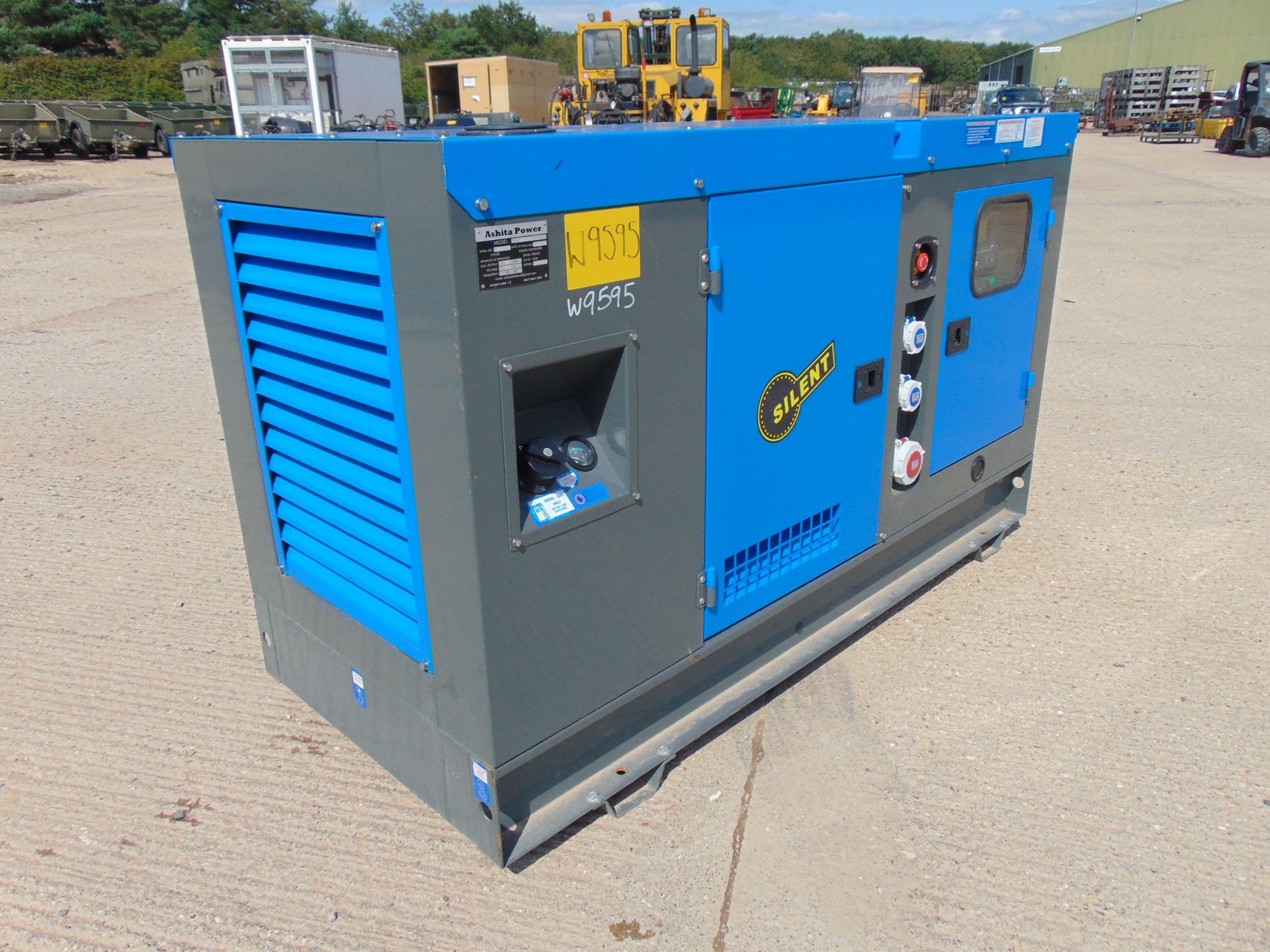 UNISSUED WITH TEST HOURS ONLY 50 KVA 3 Phase Silent Diesel Generator Set - Image 2 of 18