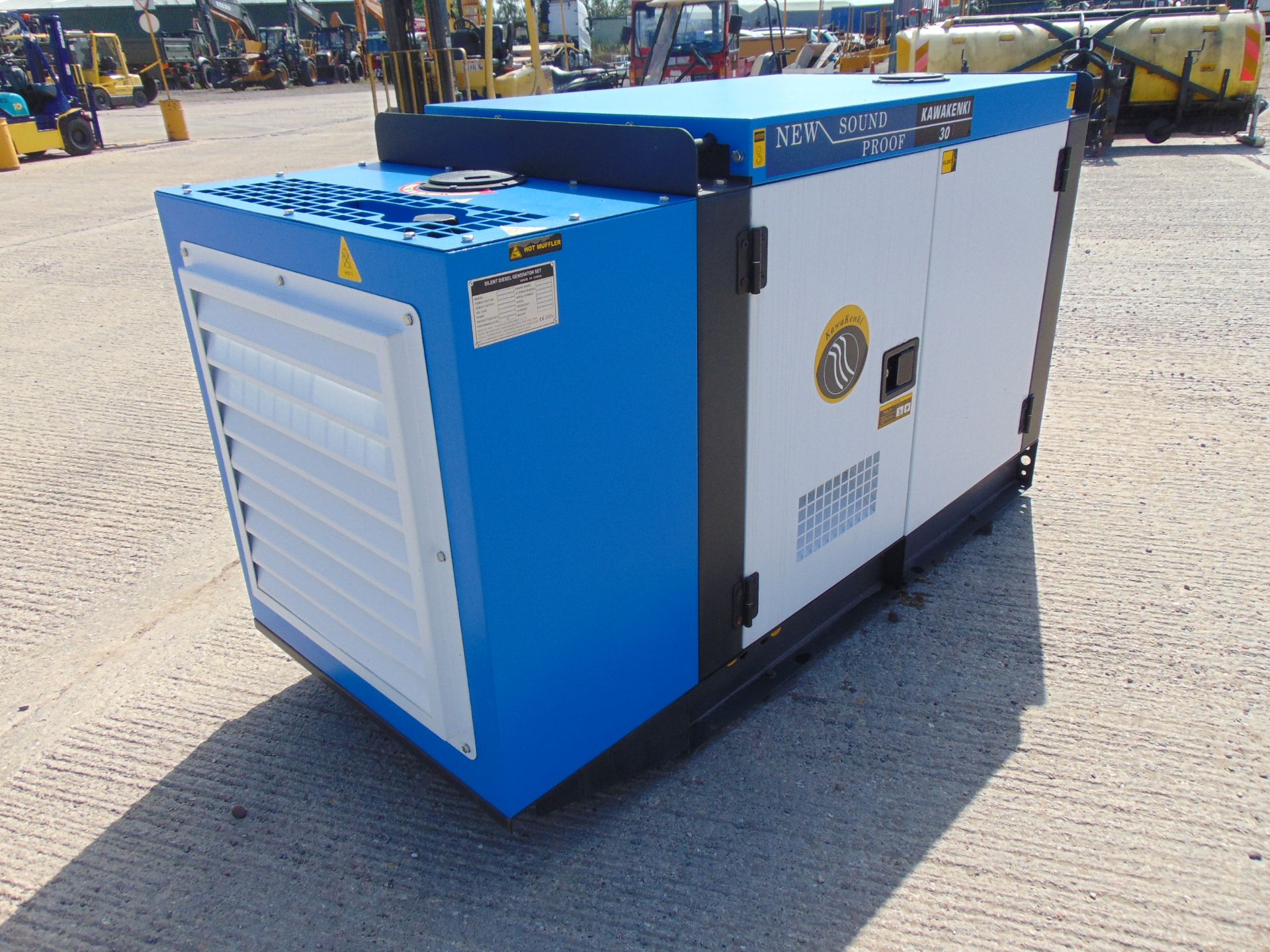 UNISSUED 30 KVA 3 Phase Silent Diesel Generator Set - Image 5 of 19