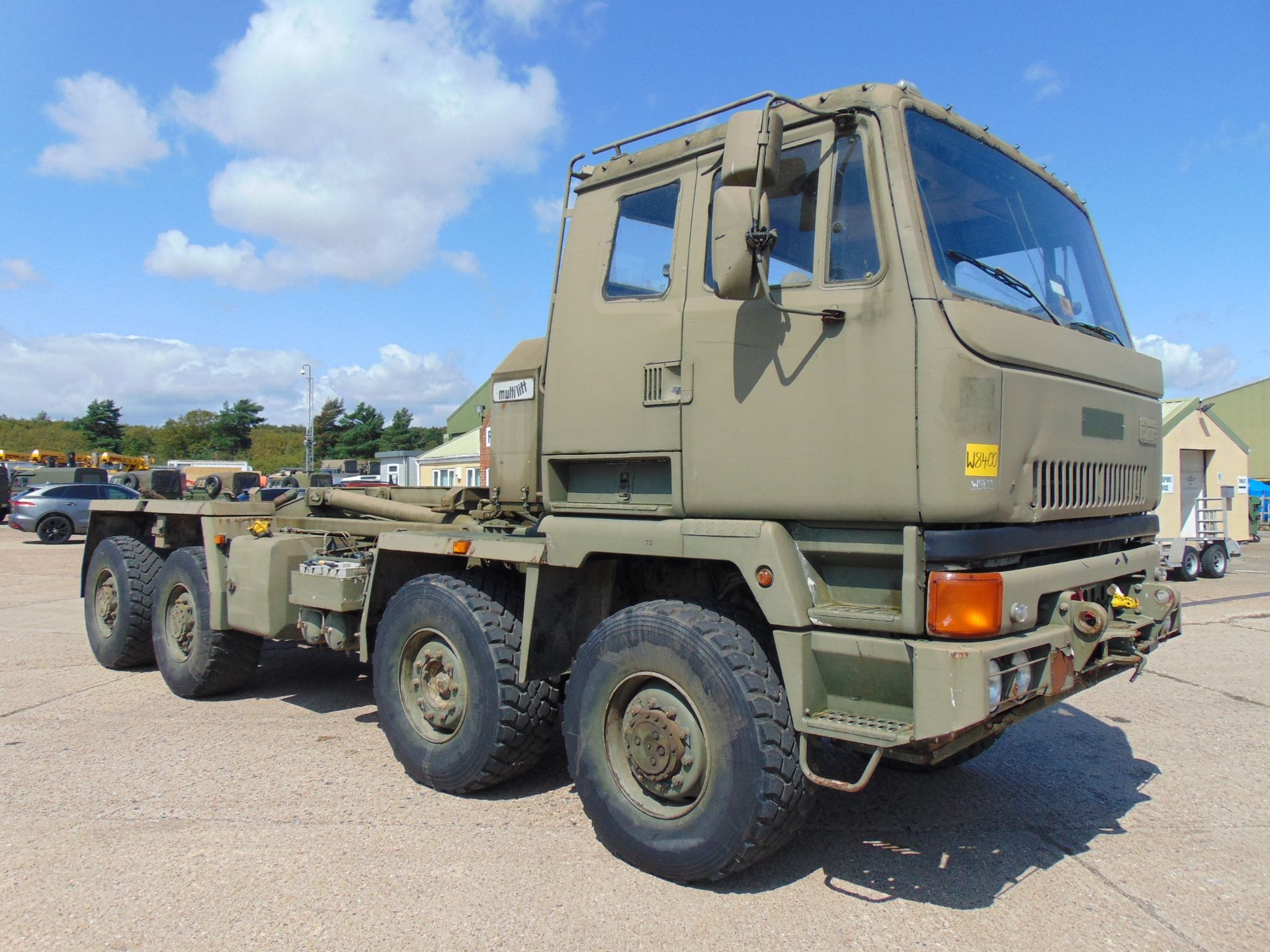 DAF 8x6 DROPS Multilift LHD Hook Loader