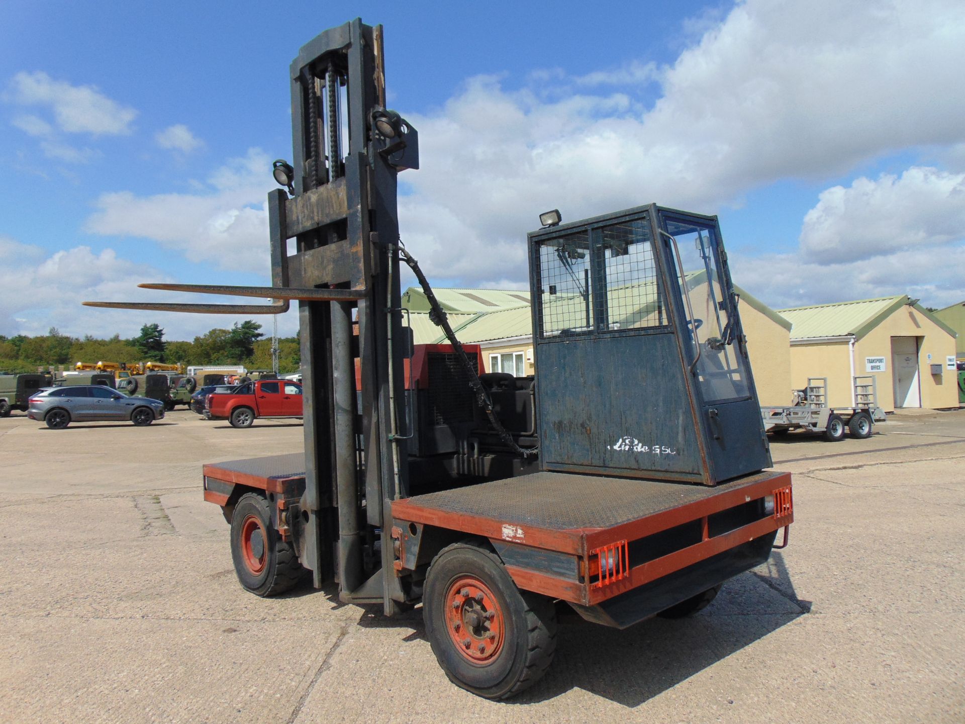 Linde S50 Sideloader Diesel Forklift - Image 3 of 16