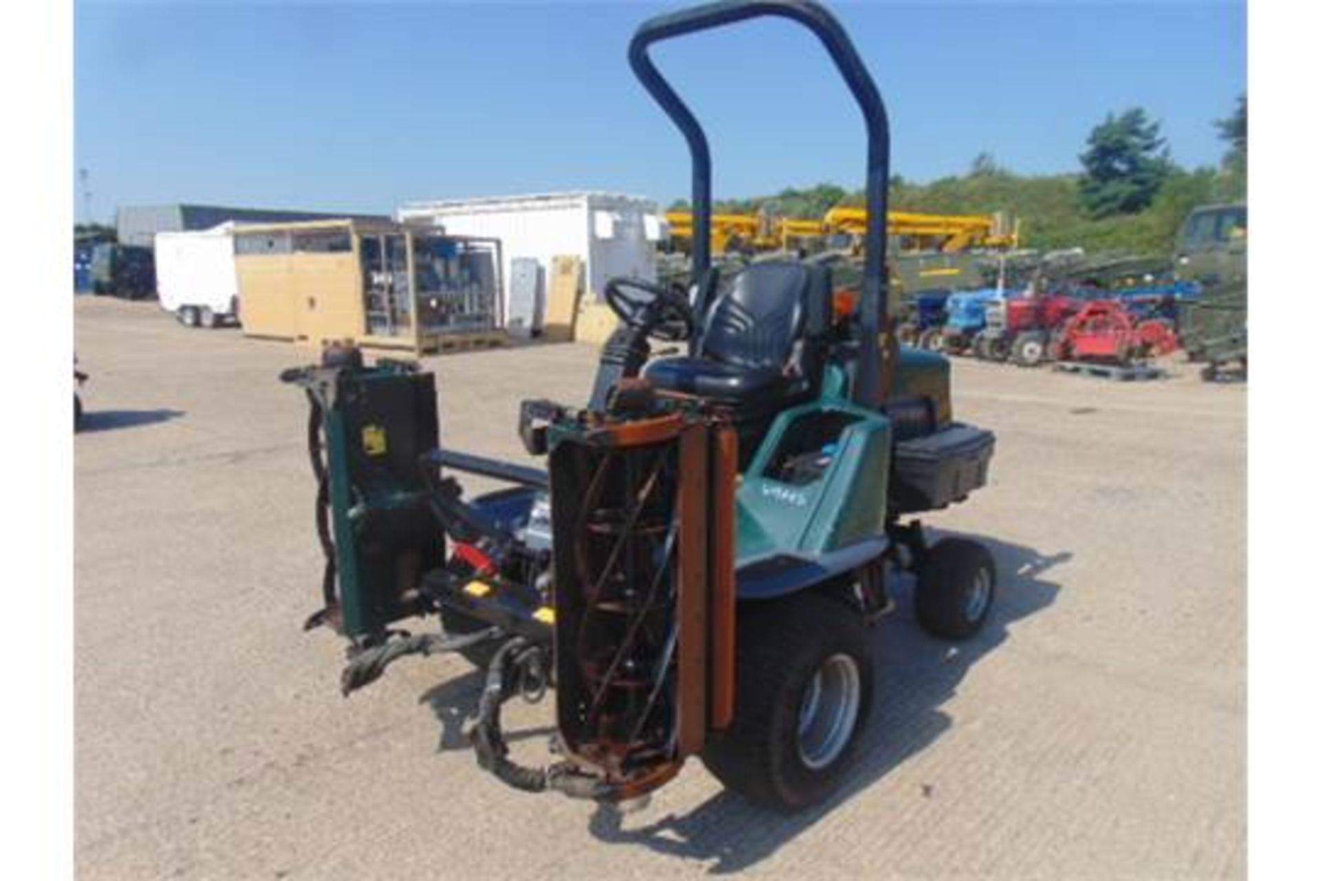 Hayter LT322 Triple Gang Ride on Mower Council Owned - Image 3 of 22