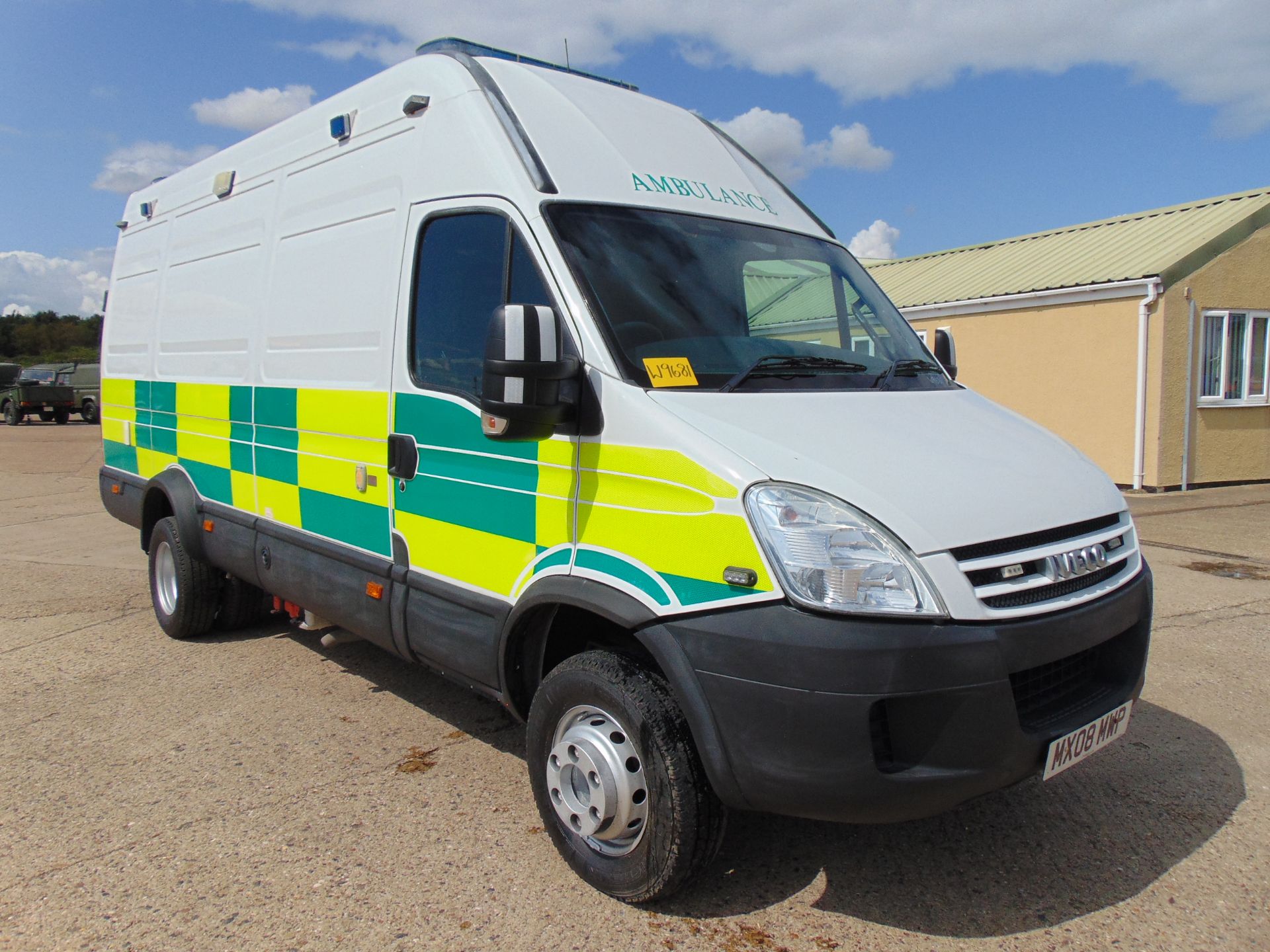 2008 Iveco Daily 65C18V 3.0 HPT Long Wheel Base High roof panel van ONLY 15,366 MILES!