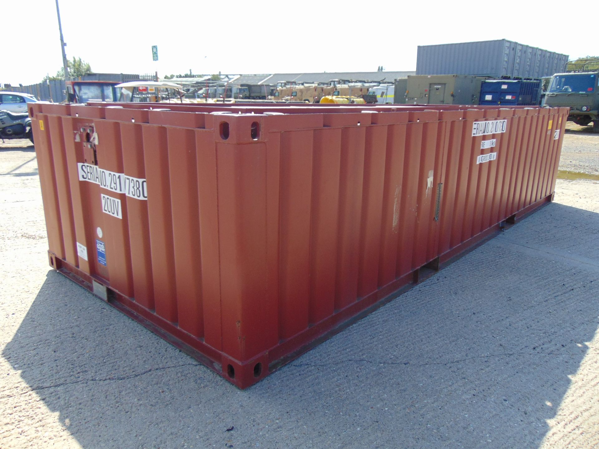 Half Height 20ft ISO Shipping Container - Image 5 of 11