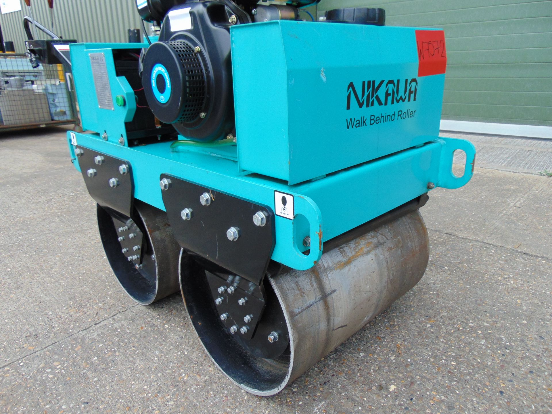 Unused Nikawa N2000 Smooth Drum Walk Behind Roller - Image 5 of 16