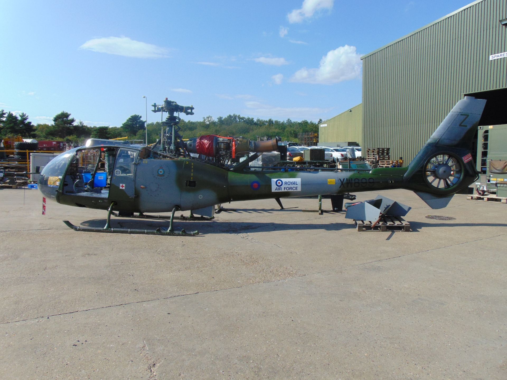 UK Ministry of Defence Training School Gazelle AH 1 Turbine Helicopter (TAIL NUMBER XW899) - Image 3 of 47