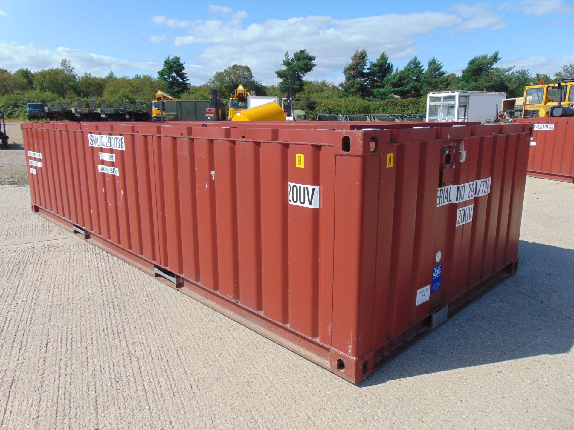 Half Height 20ft ISO Shipping Container