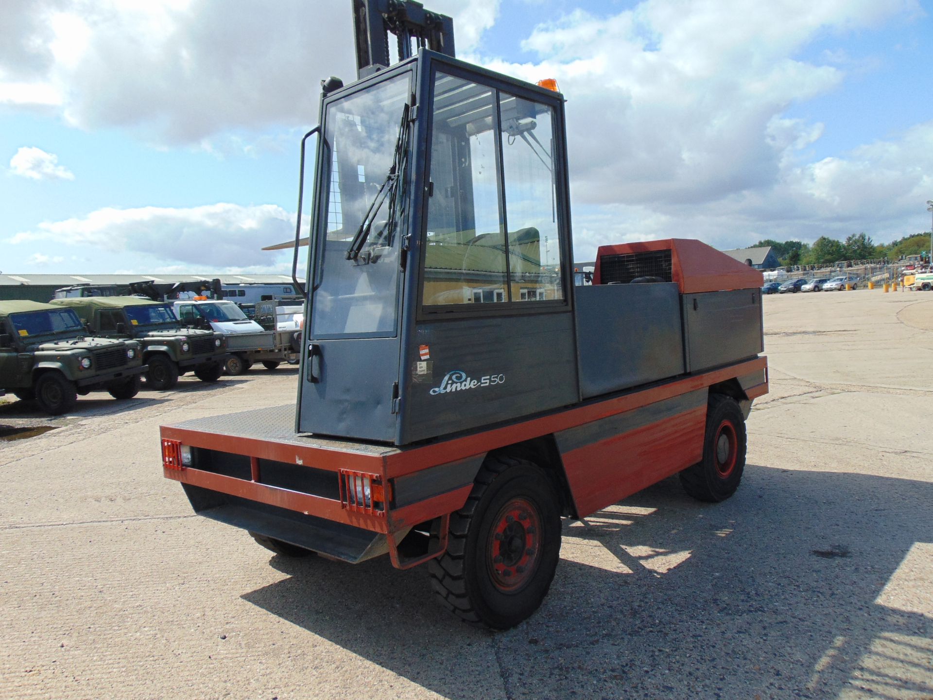 Linde S50 Sideloader Diesel Forklift - Image 4 of 16