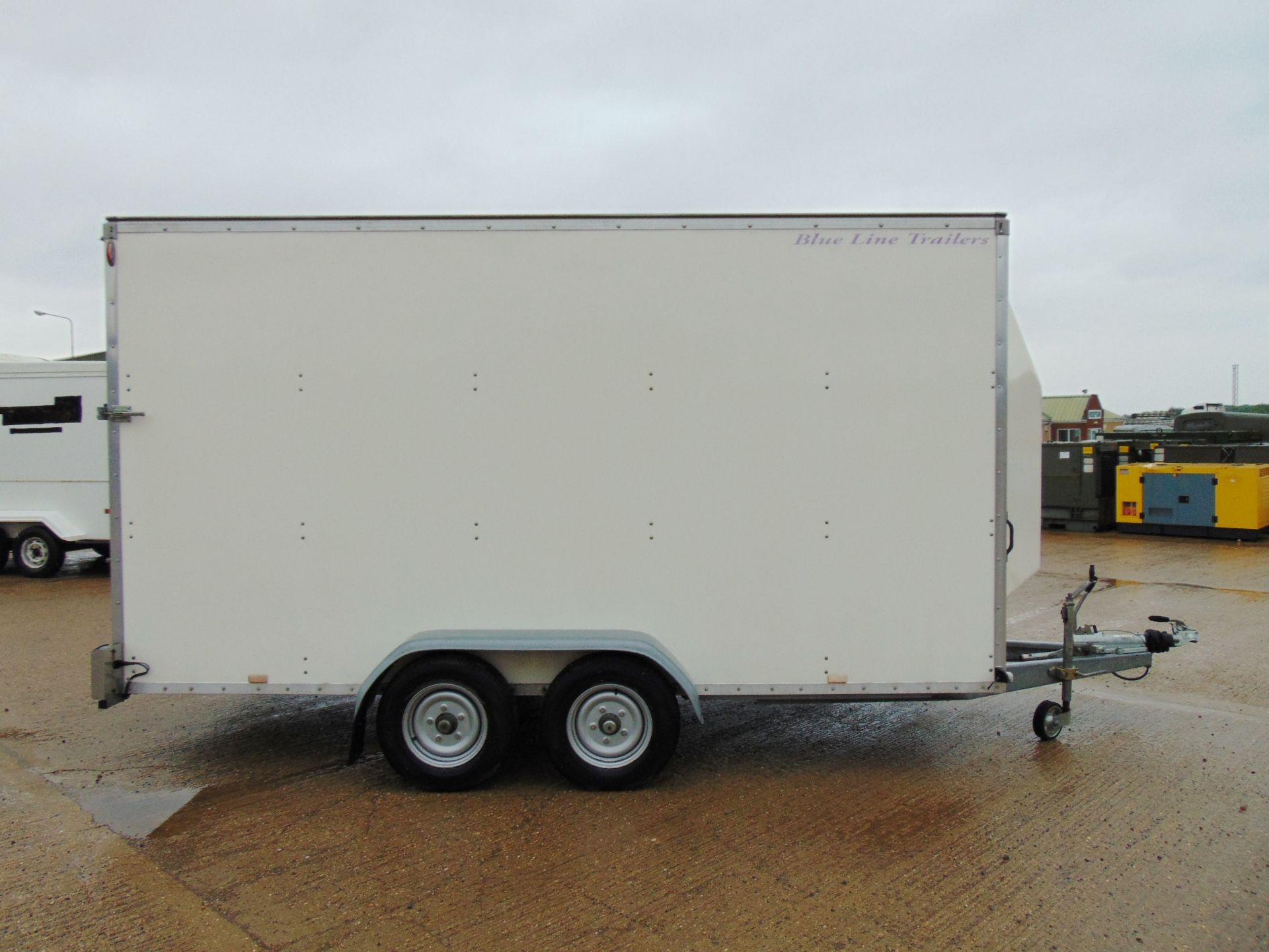 Twin Axle Blue Line Box Trailer c/w Dropdown Tailgate / Loading Ramp - Image 5 of 23