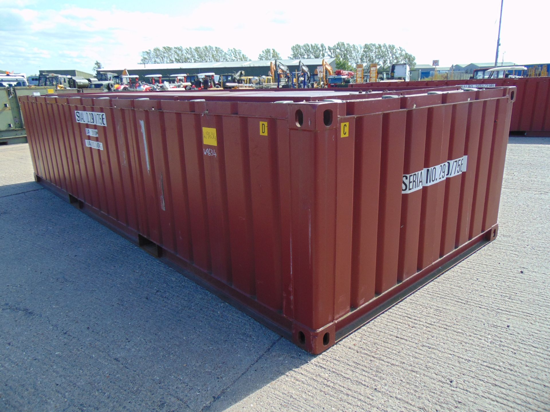 Half Height 20ft ISO Shipping Container - Image 4 of 13