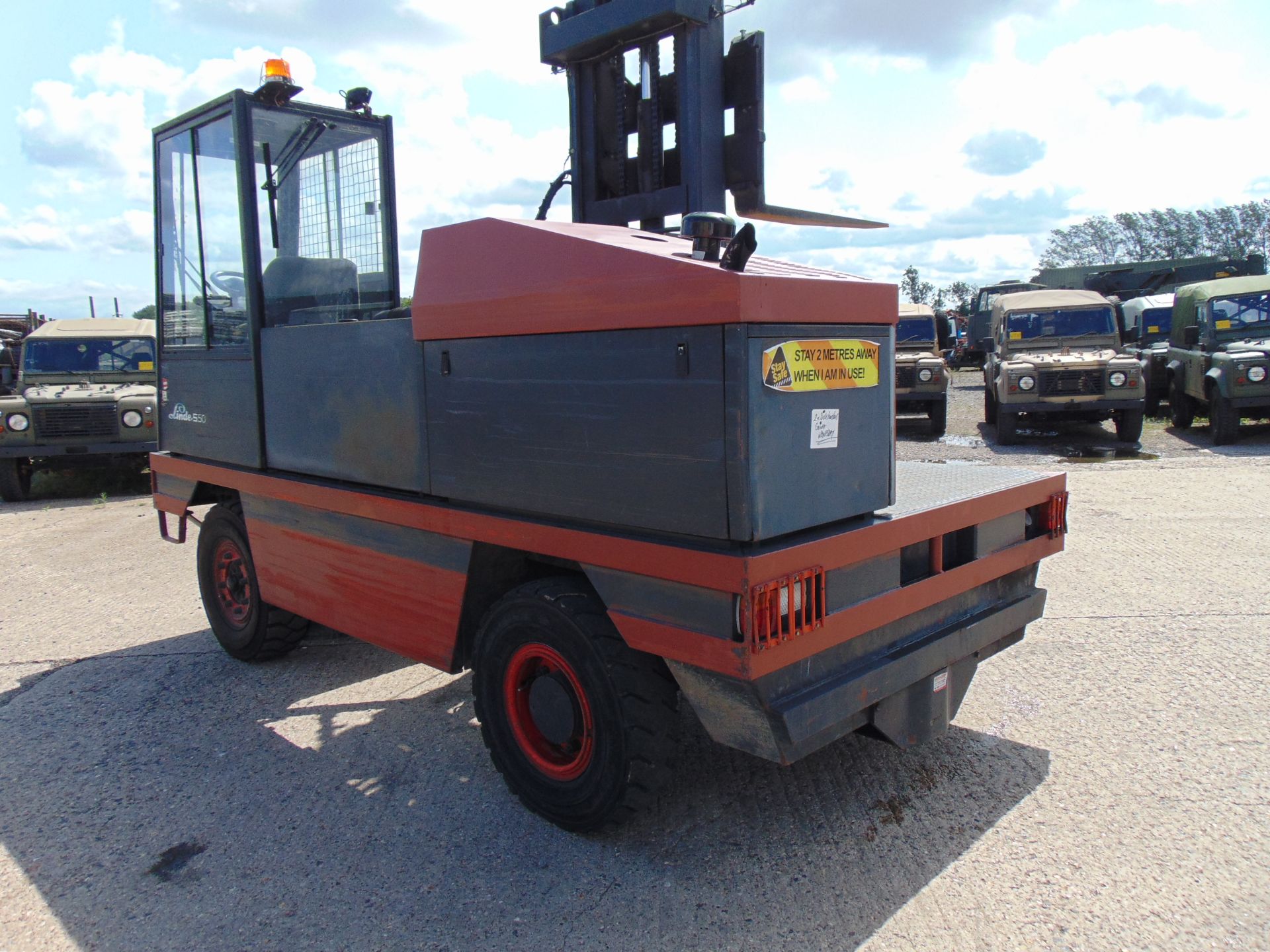 Linde S50 Sideloader Diesel Forklift - Image 5 of 16