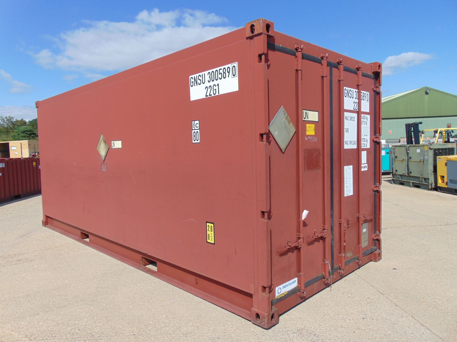 Drehtainer 20ft ISO Shipping Container