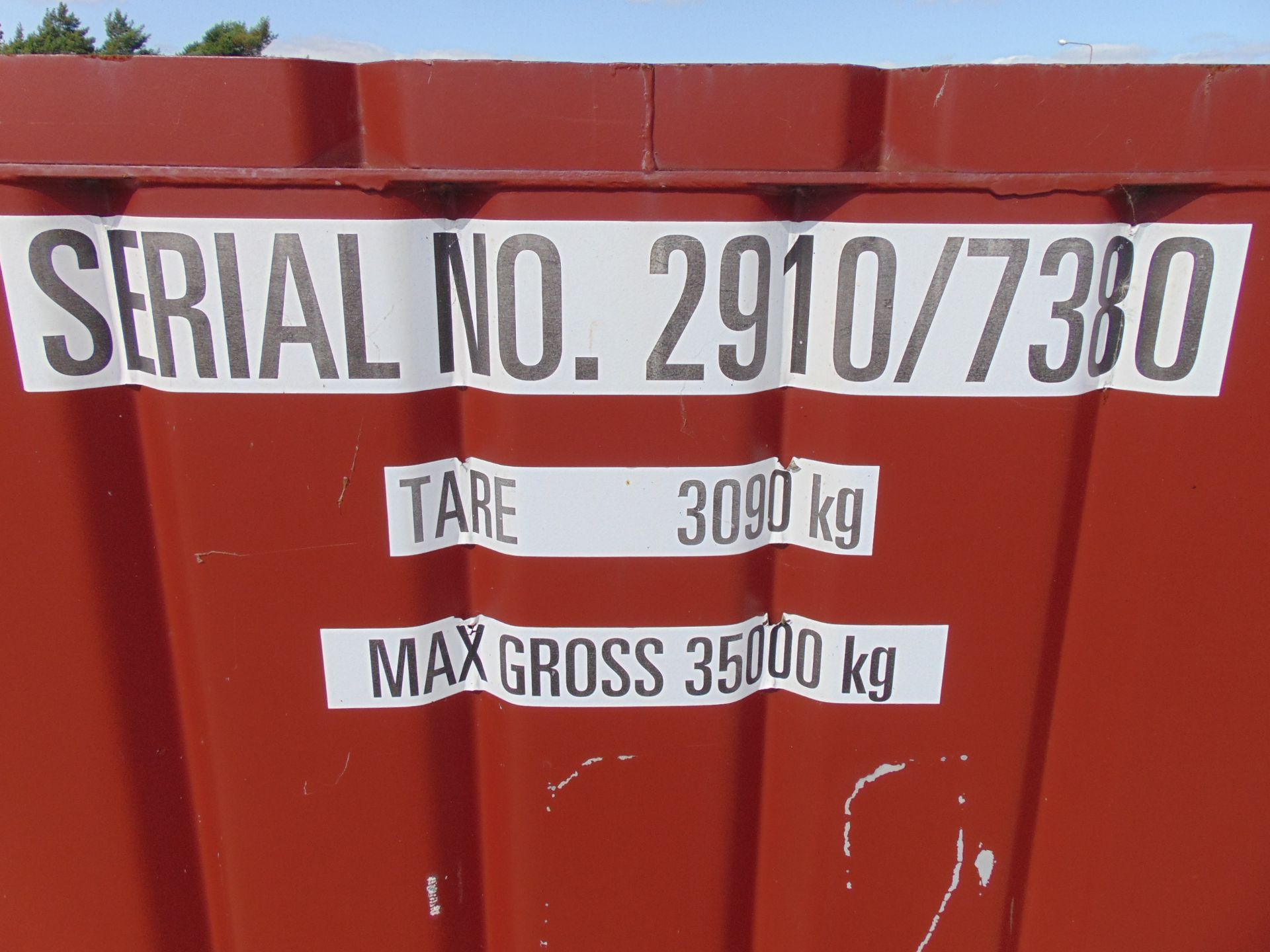 Half Height 20ft ISO Shipping Container - Image 9 of 11