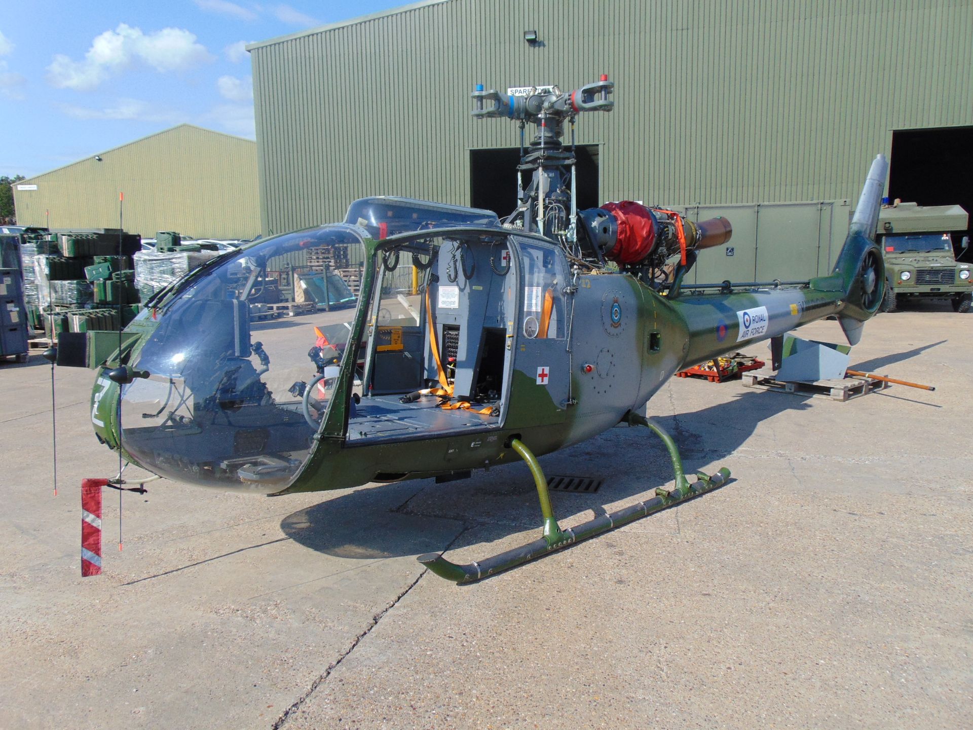 UK Ministry of Defence Training School Gazelle AH 1 Turbine Helicopter (TAIL NUMBER XW899) - Image 2 of 47