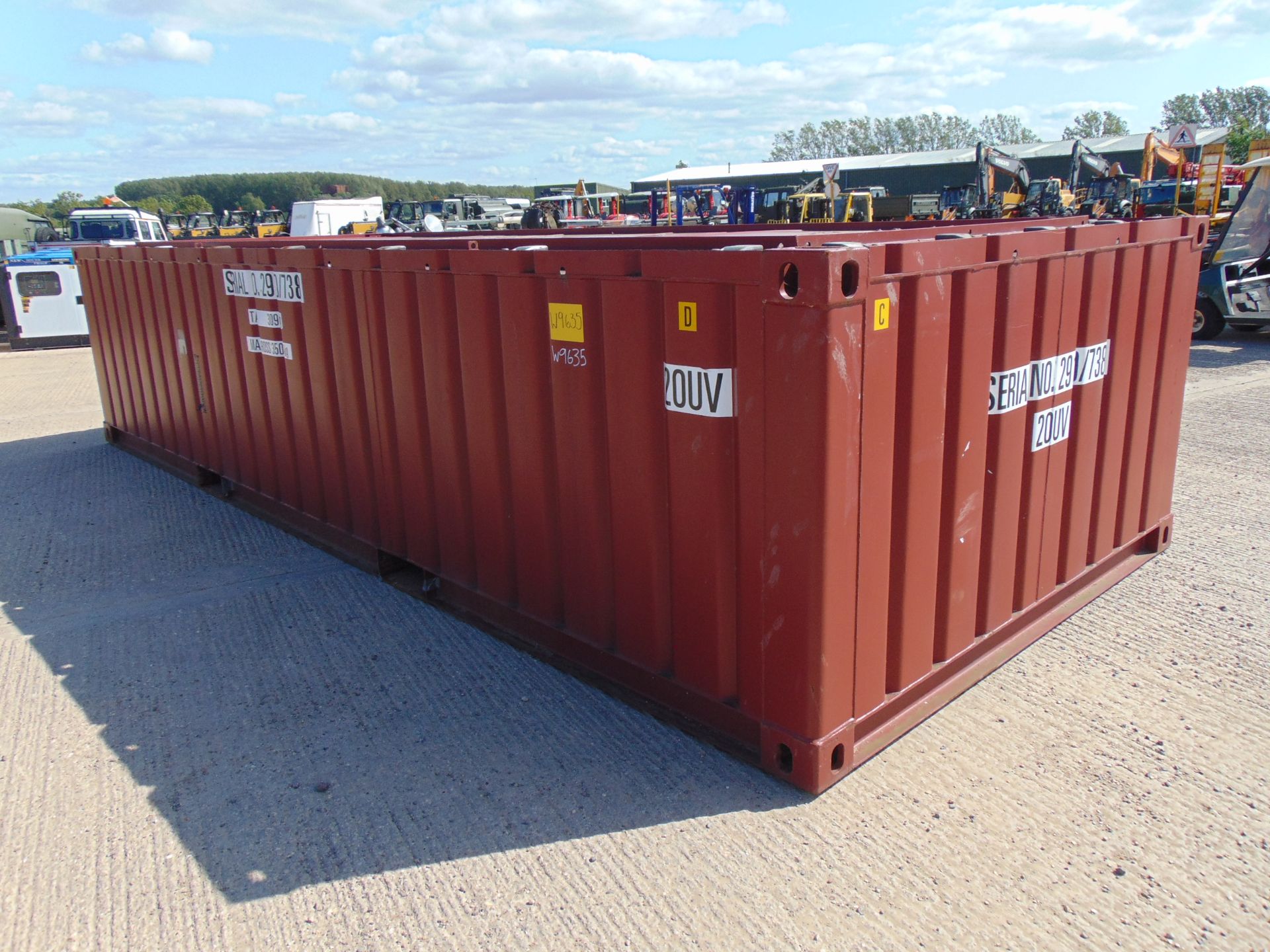 Half Height 20ft ISO Shipping Container - Image 4 of 11